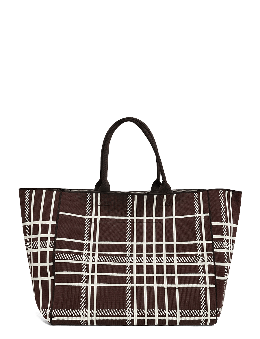 Becksöndergaard - Grid Josie Bag - shoppers - hot fudge brown - 2