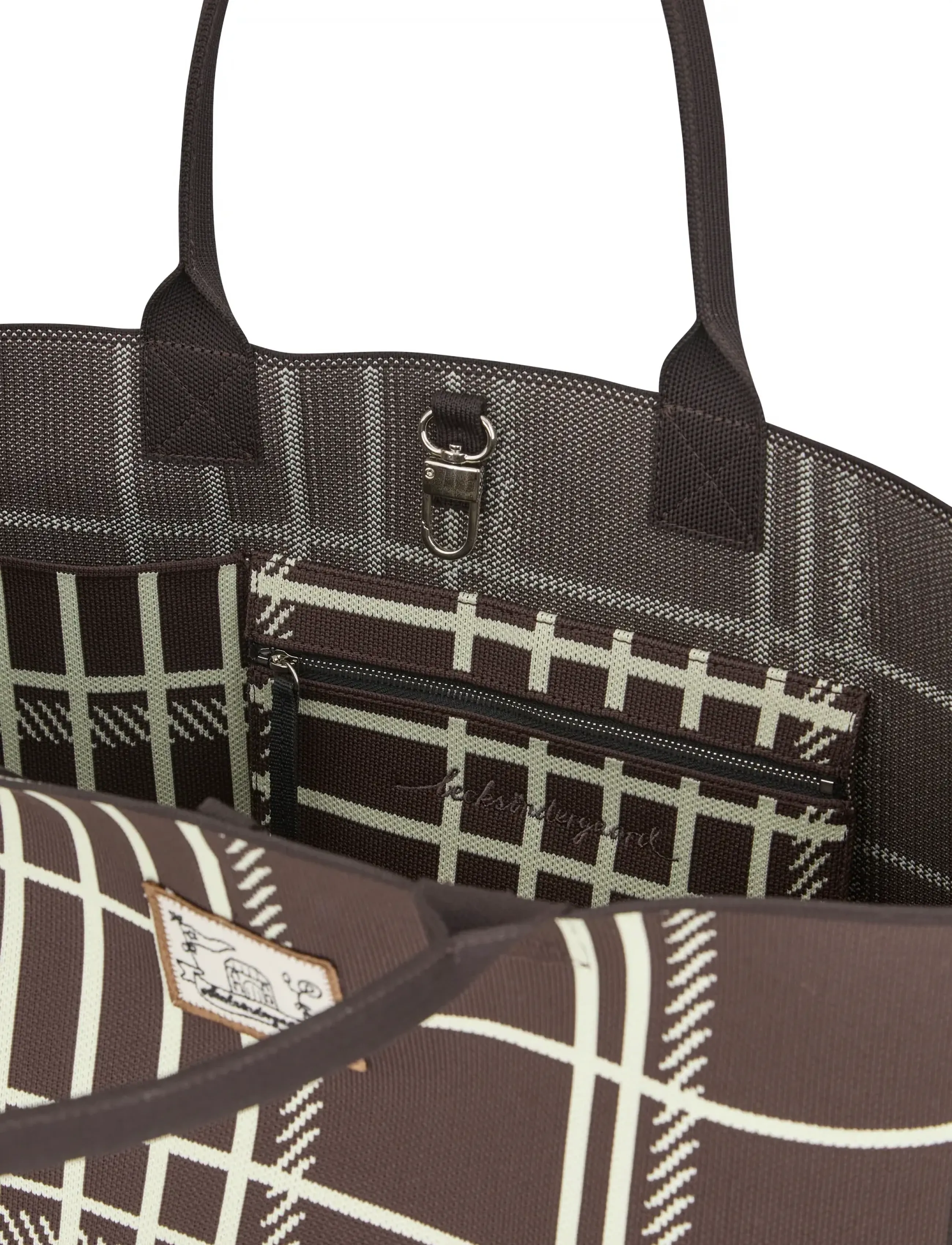 Becksöndergaard - Grid Josie Bag - fashion trends - hot fudge brown - 2