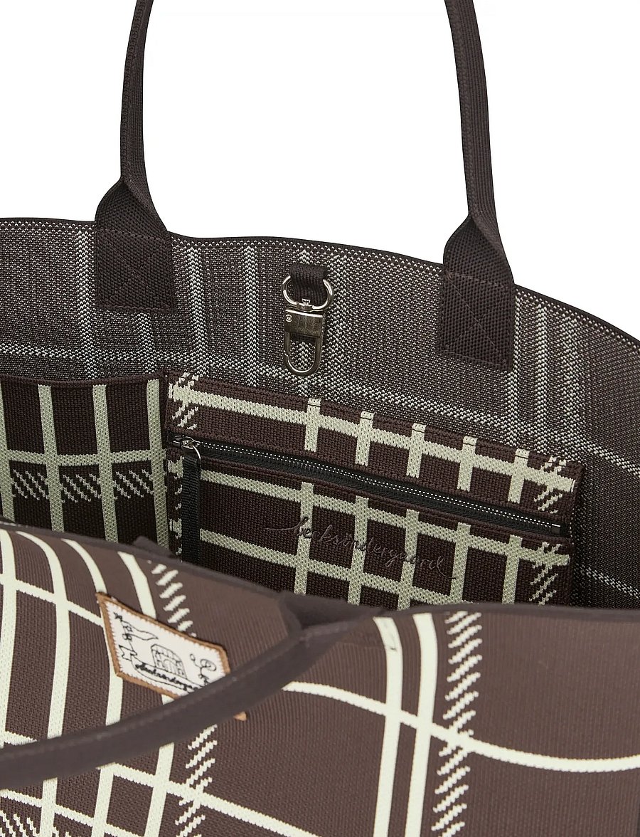 Becksöndergaard - Grid Josie Bag - shopper - hot fudge brown - 2