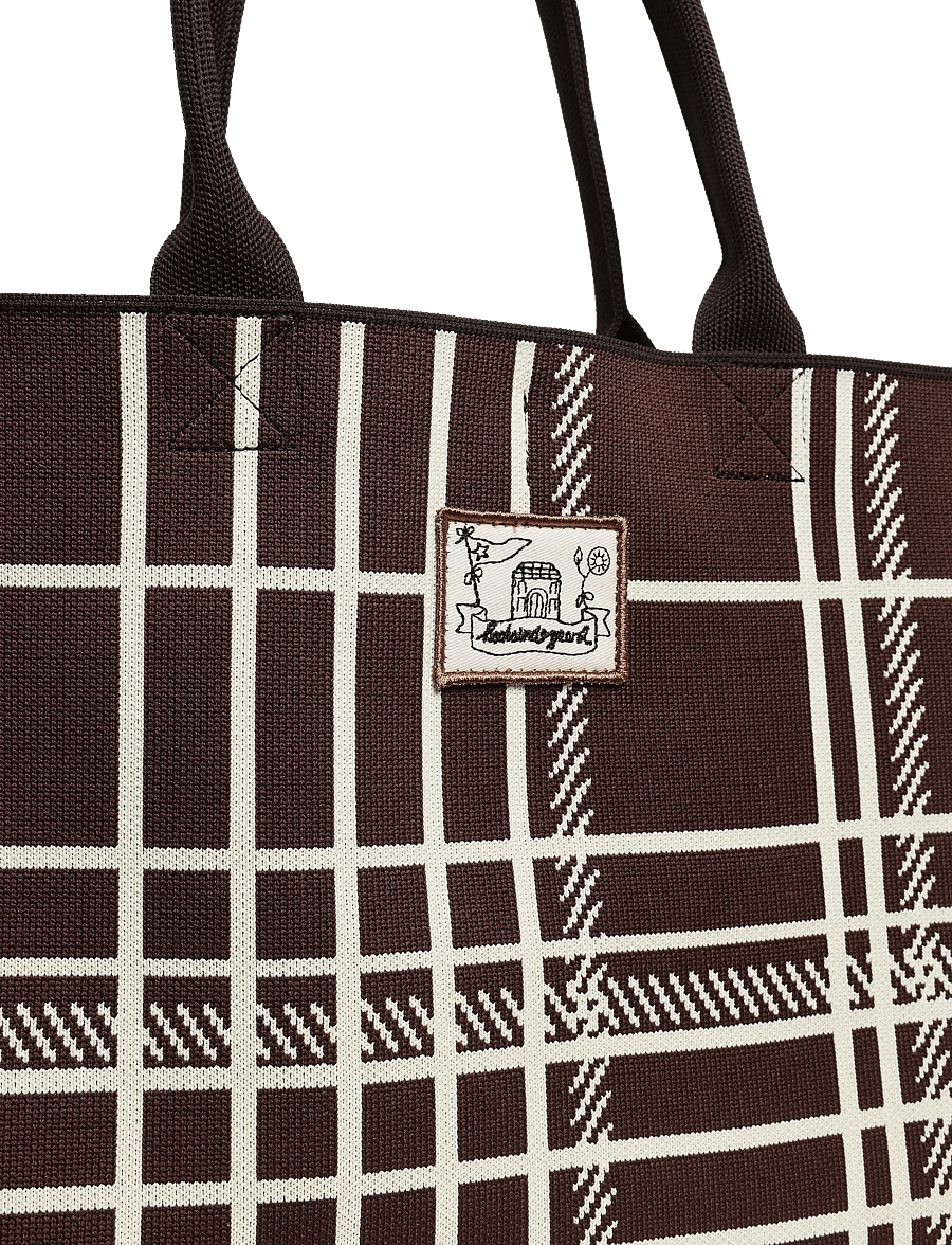 Becksöndergaard - Grid Josie Bag - shoppers - hot fudge brown - 3
