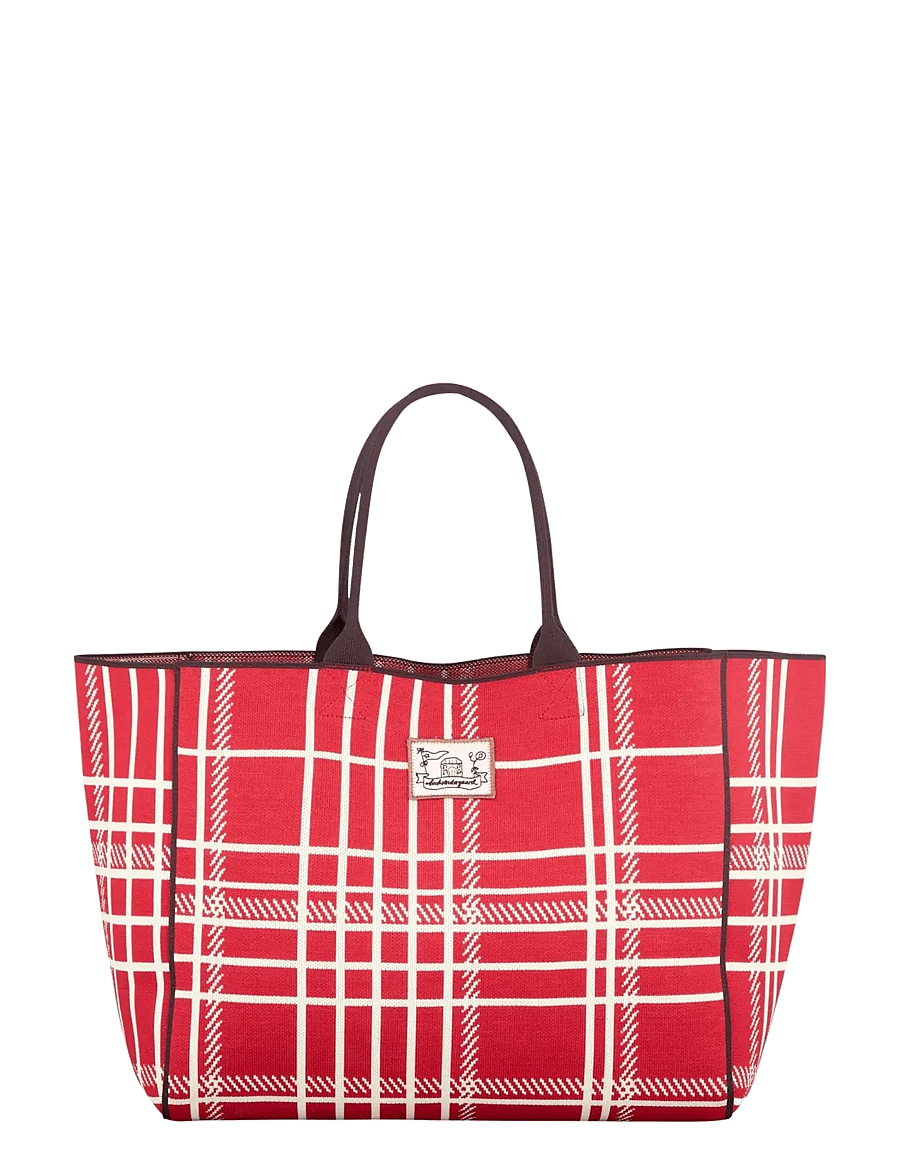 Becksöndergaard - Grid Josie Bag - shopper - salsa red - 1