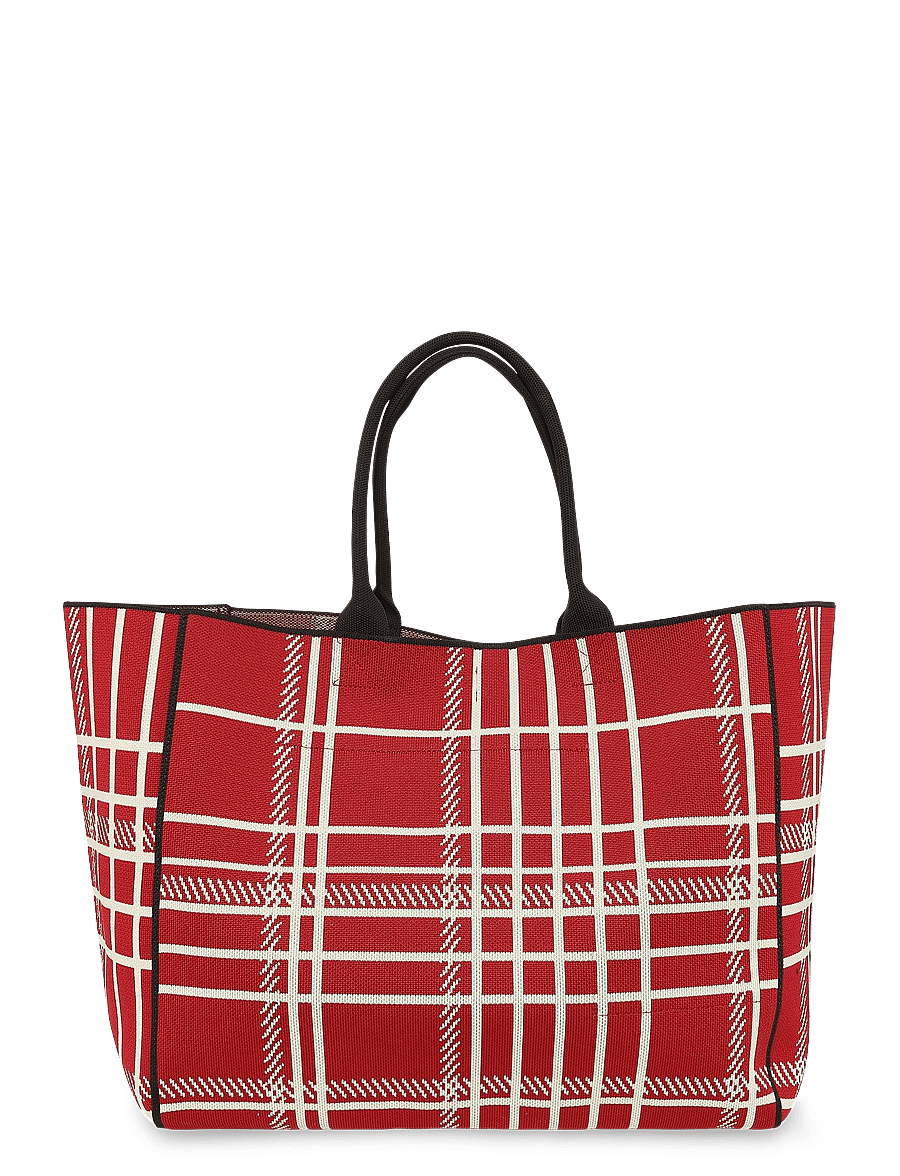 Becksöndergaard - Grid Josie Bag - shoppere - salsa red - 2