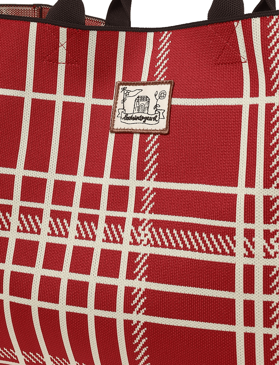 Becksöndergaard - Grid Josie Bag - shoppere - salsa red - 3
