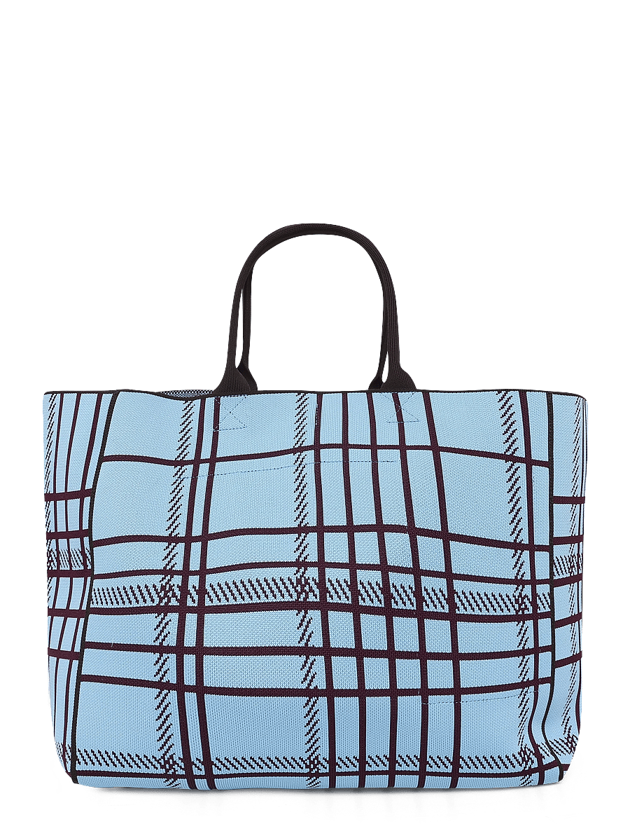 Becksöndergaard - Grid Josie Bag - shopper - skyway blue - 1