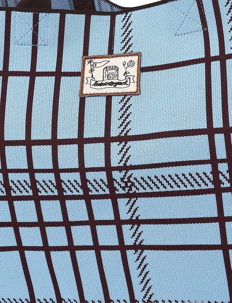 Becksöndergaard - Grid Josie Bag - shopper - skyway blue - 2