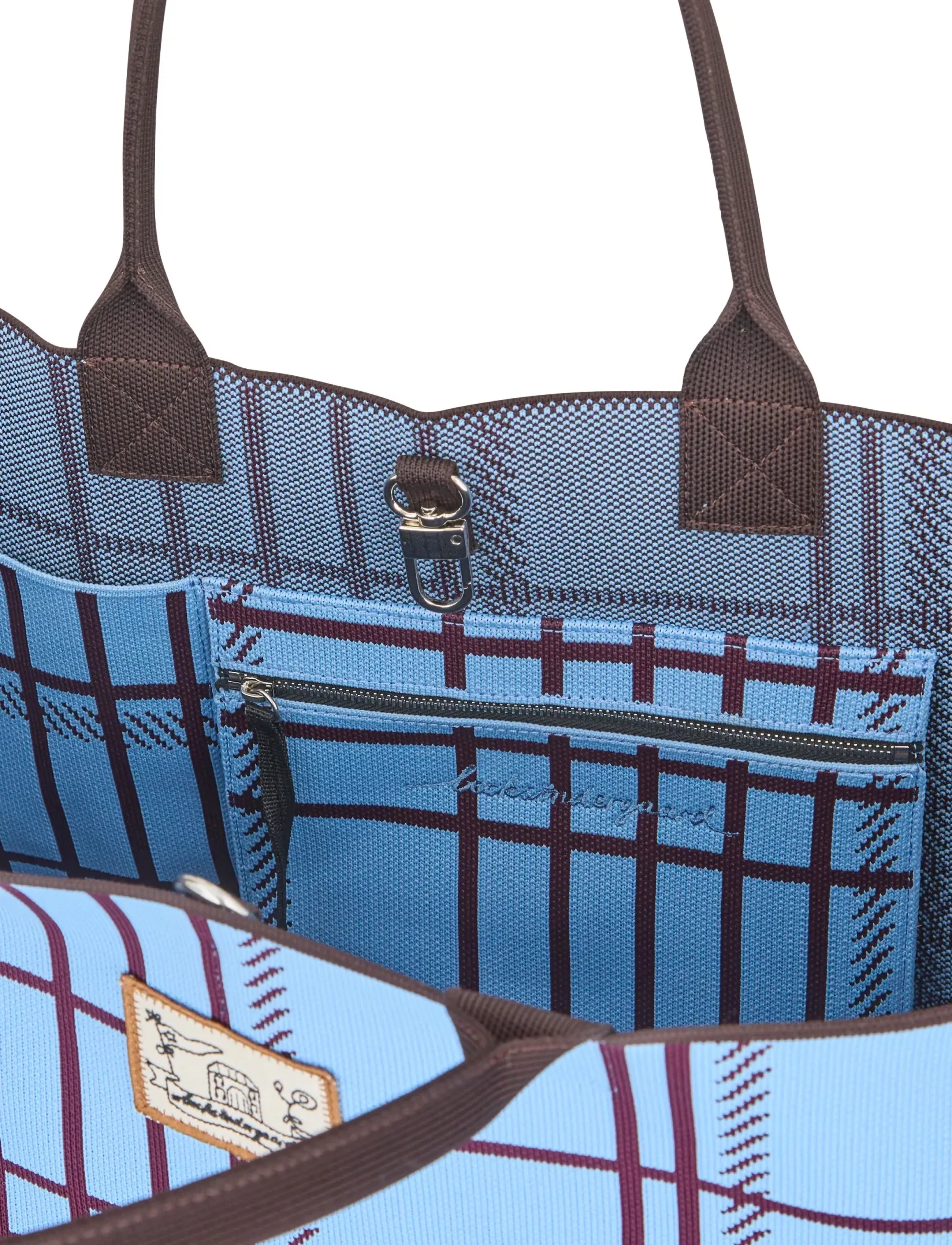 Becksöndergaard - Grid Josie Bag - fashion trends - skyway blue - 1