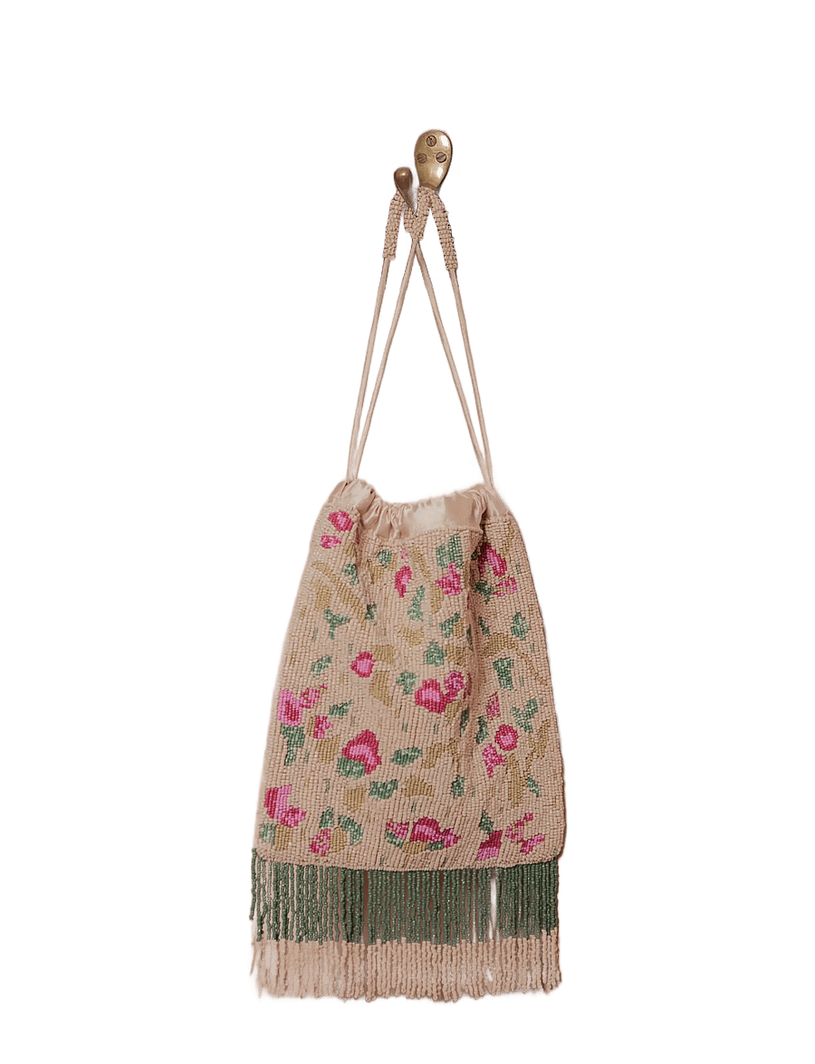 Becksöndergaard - Tapelia Beaded Ayla Bag - moetrendid - summer sand - 1