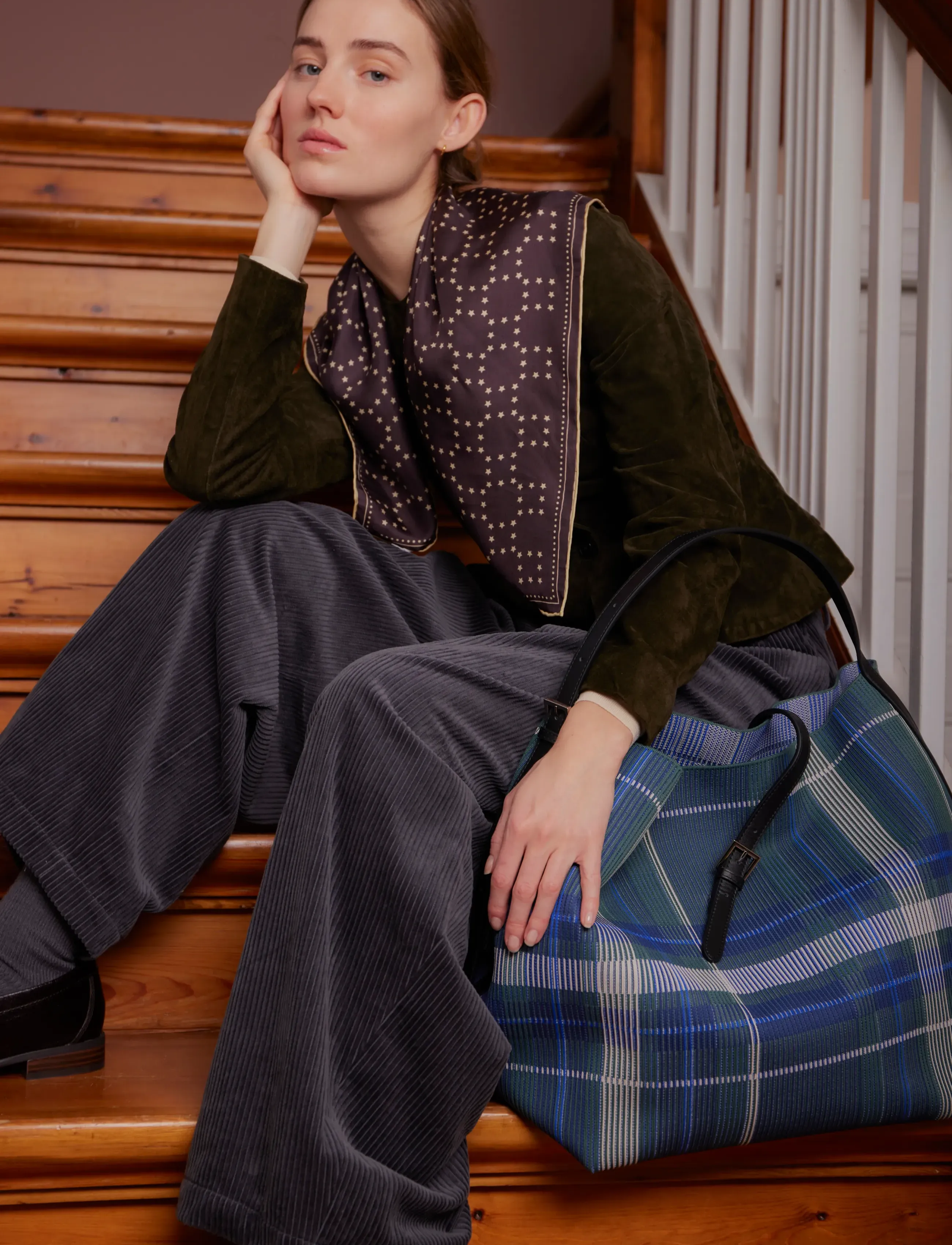 Starlie Grid Sia Scarf