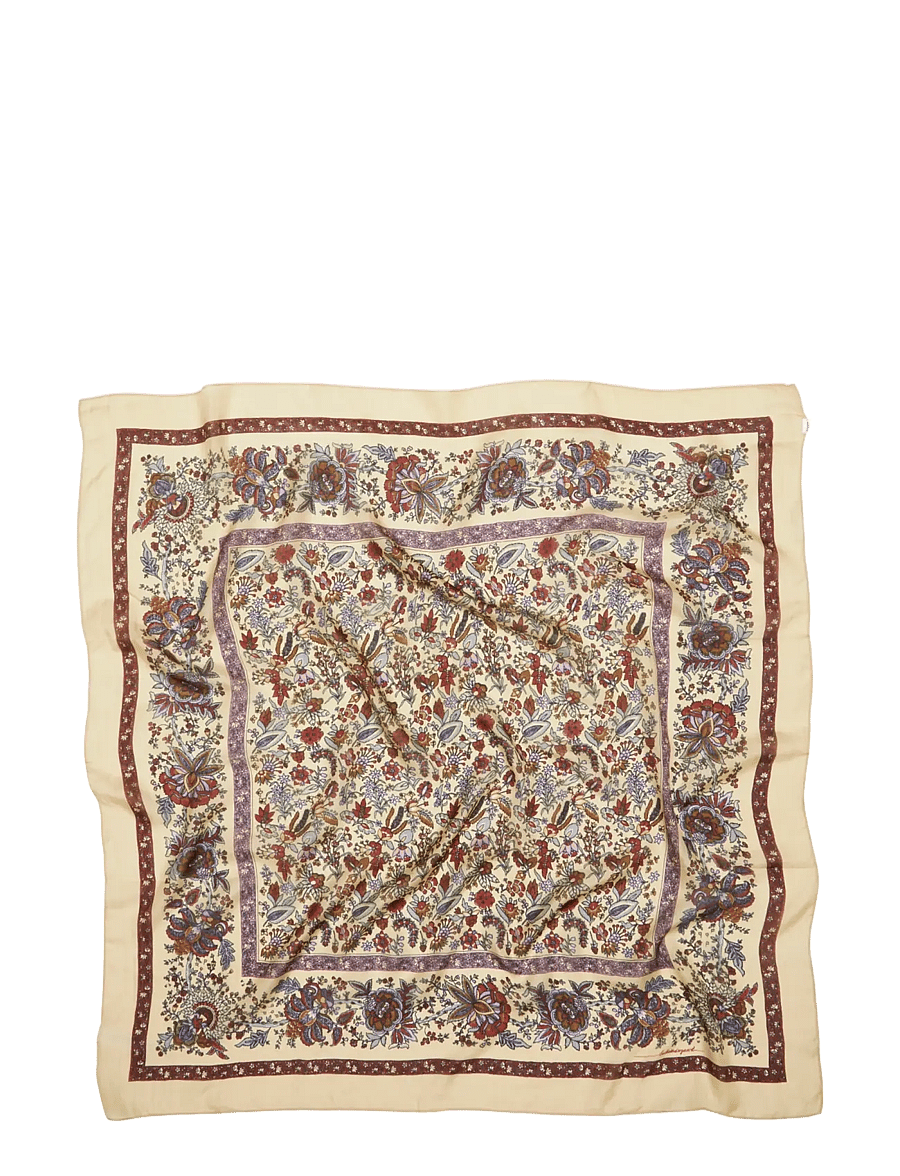 Becksöndergaard - Tapisflora Taby Sia scarf - sjalar - rutabaga white - 1