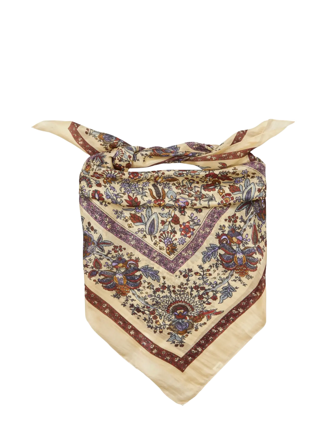 Becksöndergaard - Tapisflora Taby Sia scarf - sjalar - rutabaga white - 2