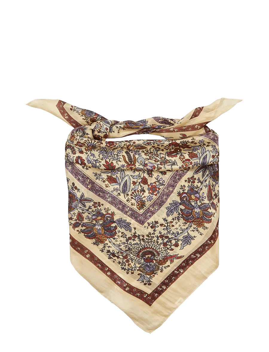 Becksöndergaard - Tapisflora Taby Sia scarf - sjalar - rutabaga white - 2