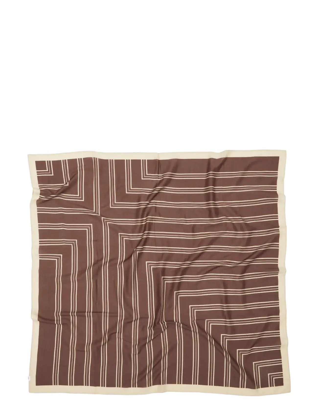 Becksöndergaard Stri‚ Sico Scarf - Sjalar - HOT FUDGE BROWN / brown