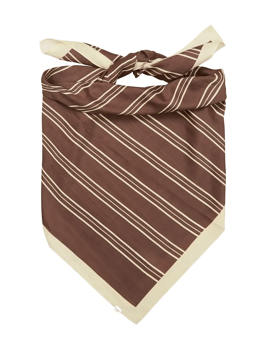Becksöndergaard - Stri‚ Sico Scarf - modetrends - hot fudge brown - 1