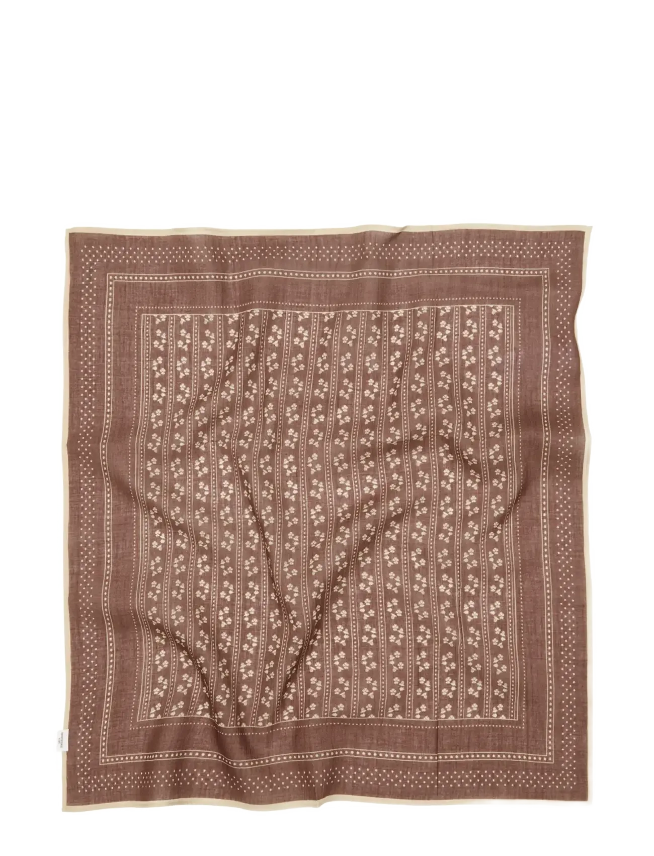 Becksöndergaard Talianna Cotta Scarf - Everyday Style - CHOCOLATE BROWN / brown