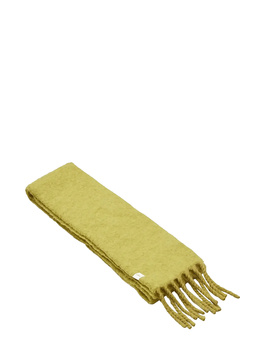 Becksöndergaard - Bruce Thin Scarf - halsdukar - golden cypress green - 1