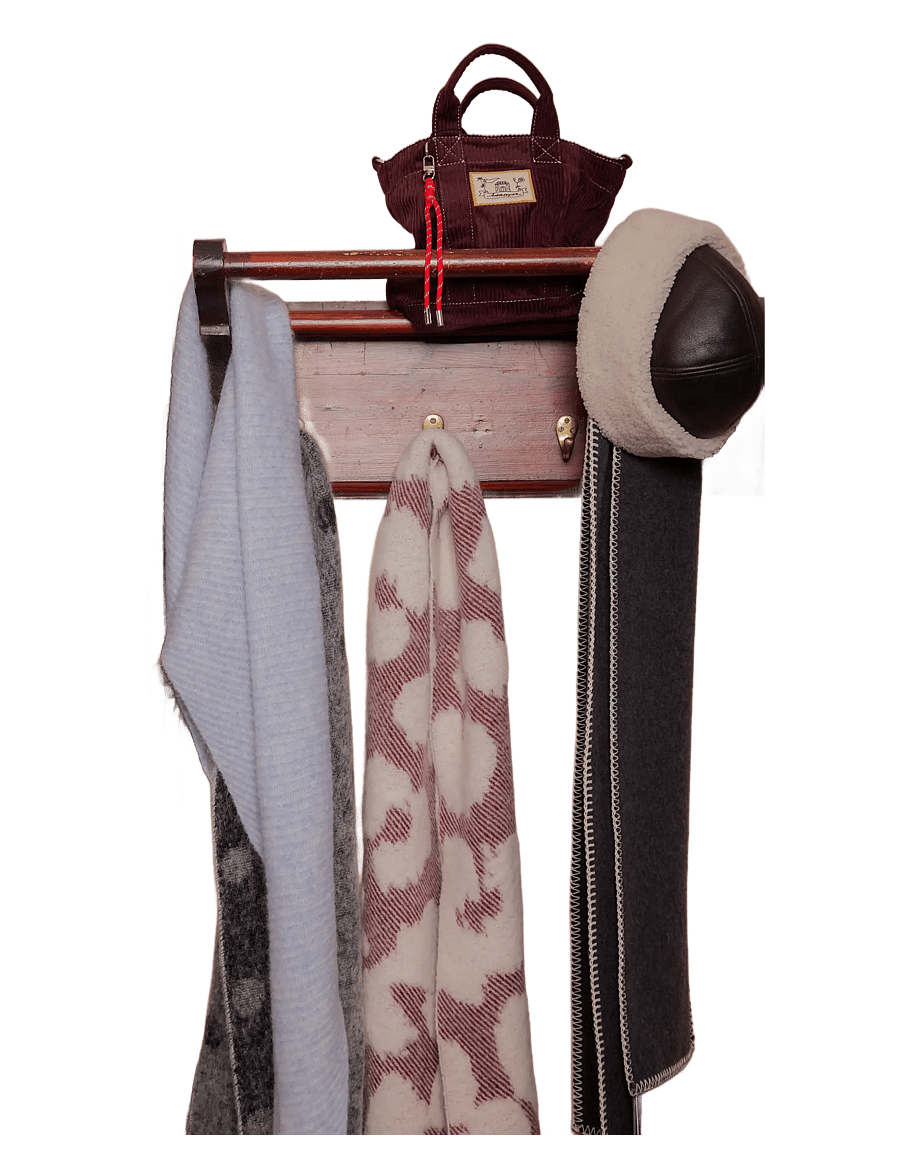 Becksöndergaard - Graphileola Wool Scarf - halsdukar - fig red - 2