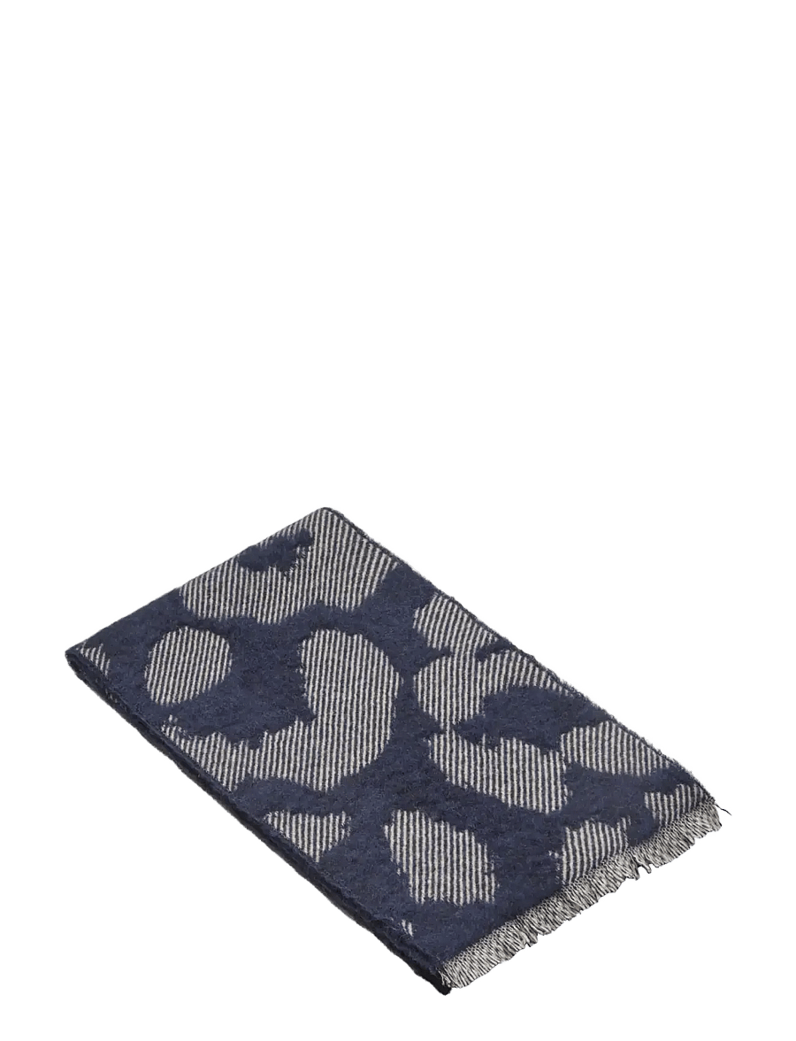 Becksöndergaard - Graphileola Wool Scarf - naval academy blue - 1