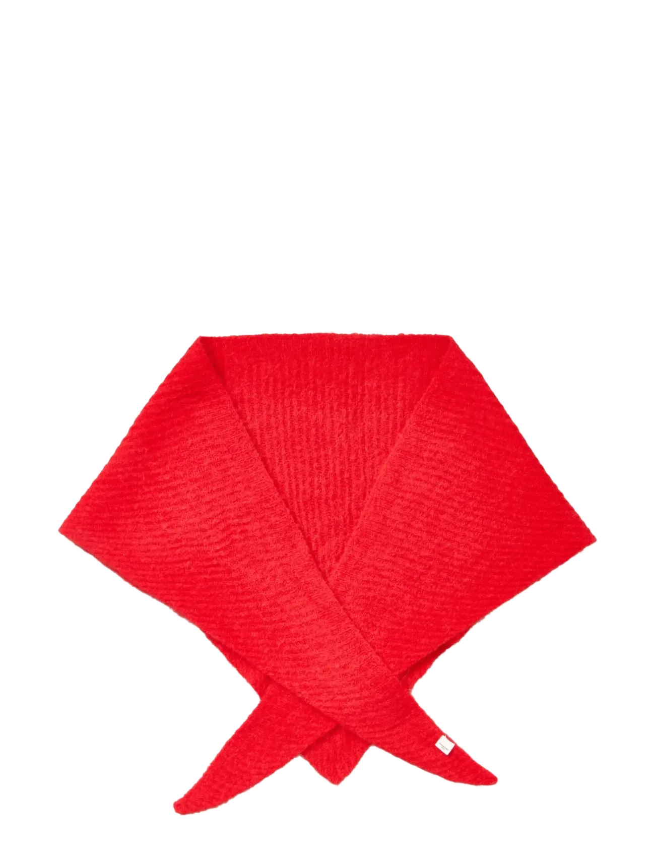 Becksöndergaard - Alpaca-Wool Triangle Scarf - salsa red - 2
