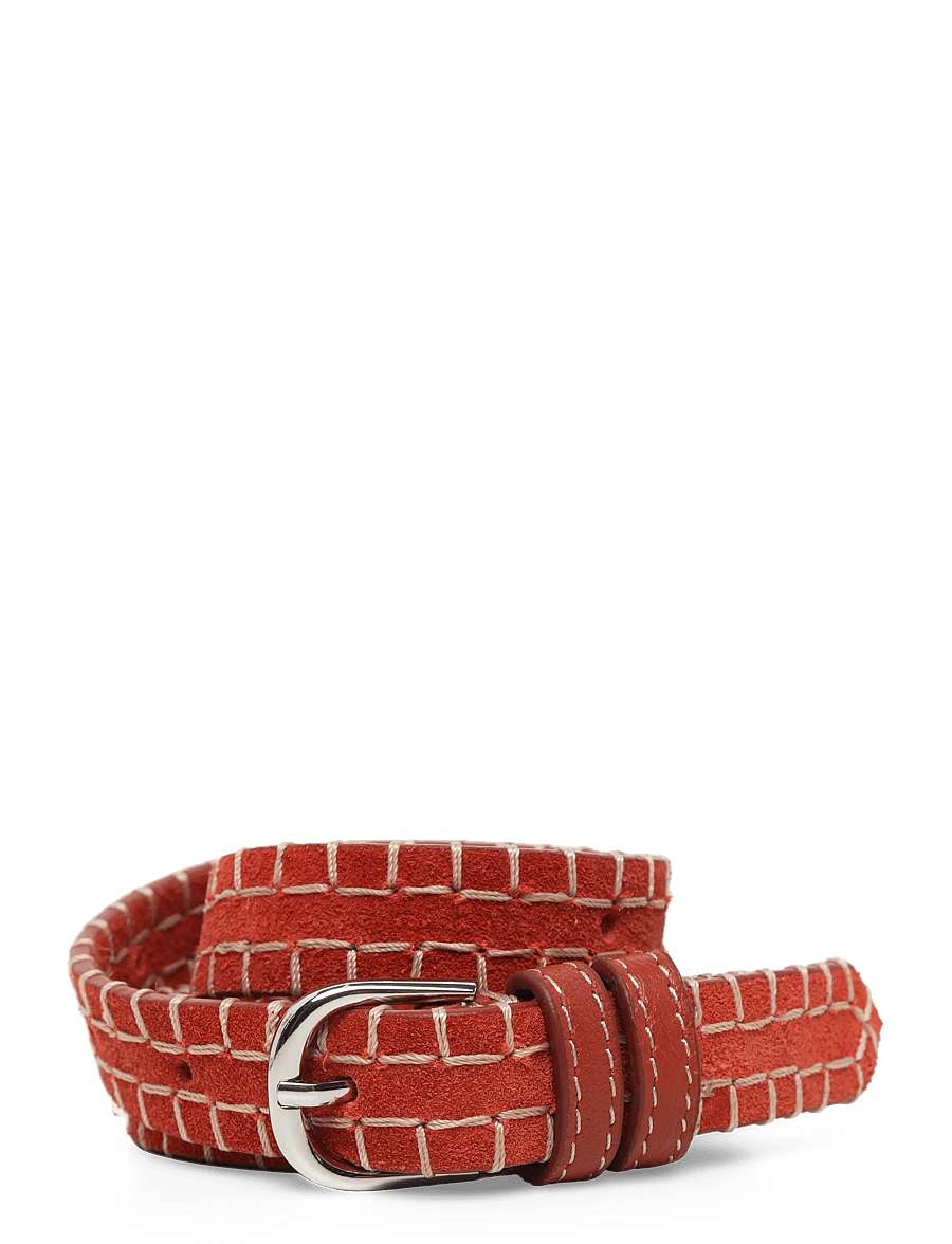 Becksöndergaard - Stitch Zoe Belt - läderskärp - picante red - 1