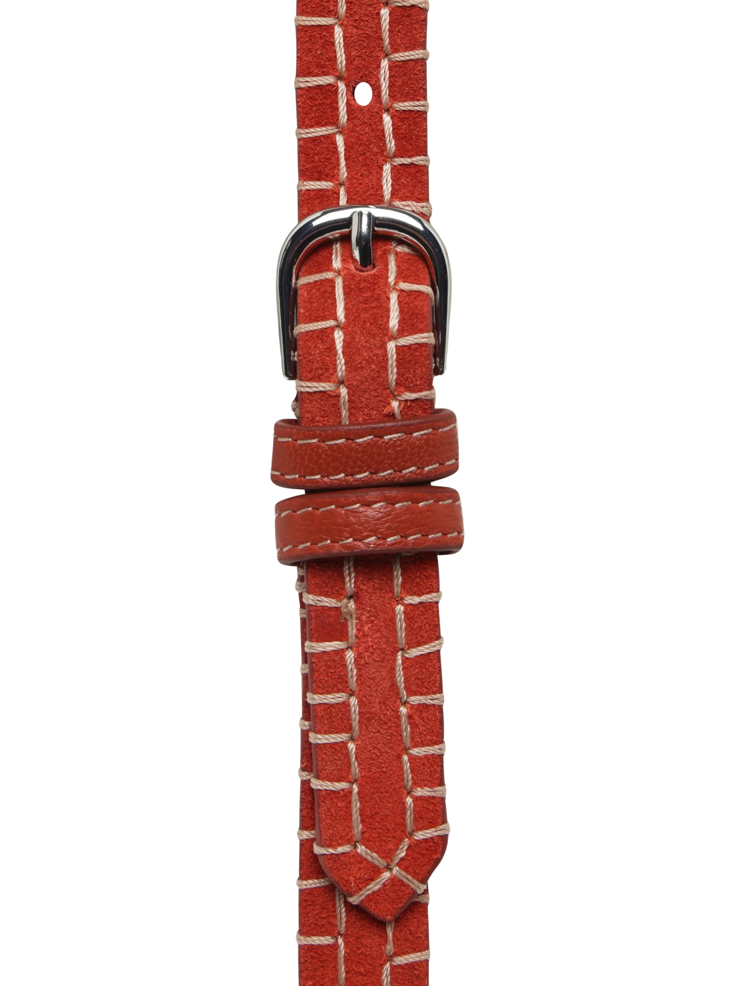 Becksöndergaard - Stitch Zoe Belt - läderskärp - picante red - 3