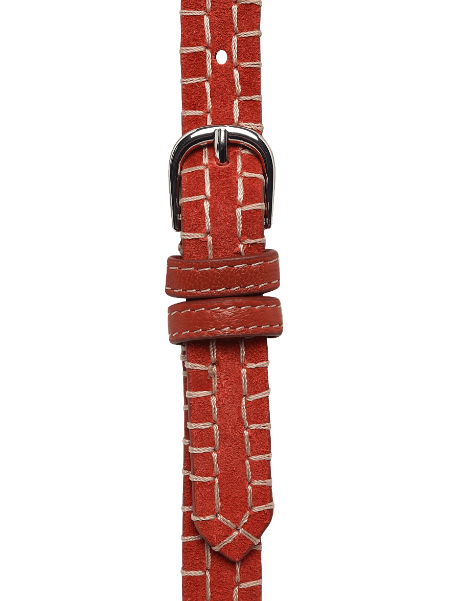 Becksöndergaard - Stitch Zoe Belt - läderskärp - picante red - 3