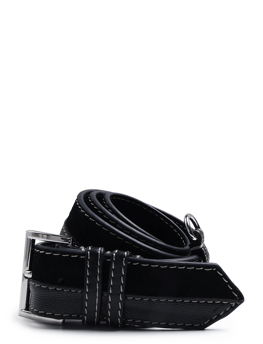 Becksöndergaard - Mixel Willia Belt - ledergürtel - black - 0