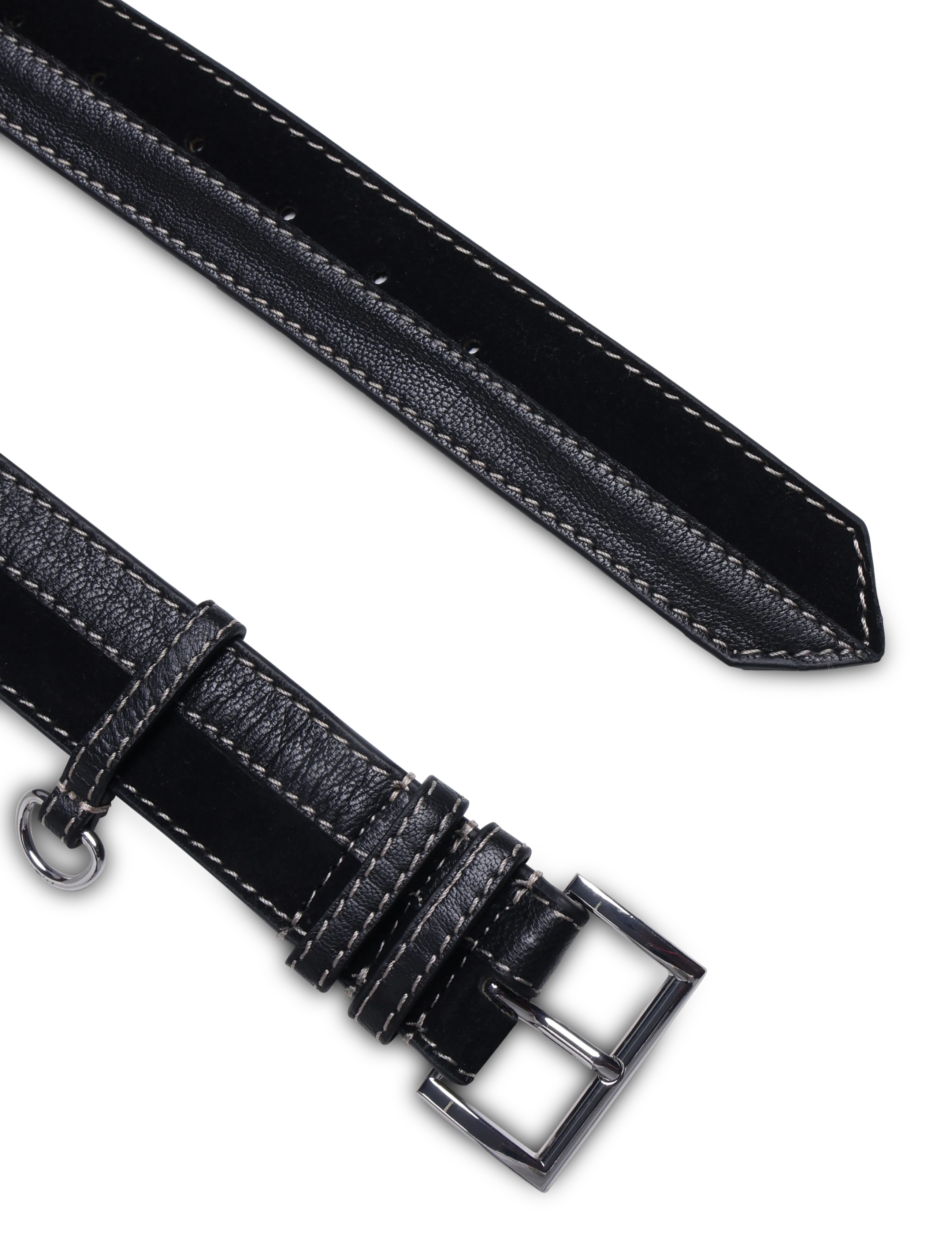 Becksöndergaard - Mixel Willia Belt - ledergürtel - black - 1