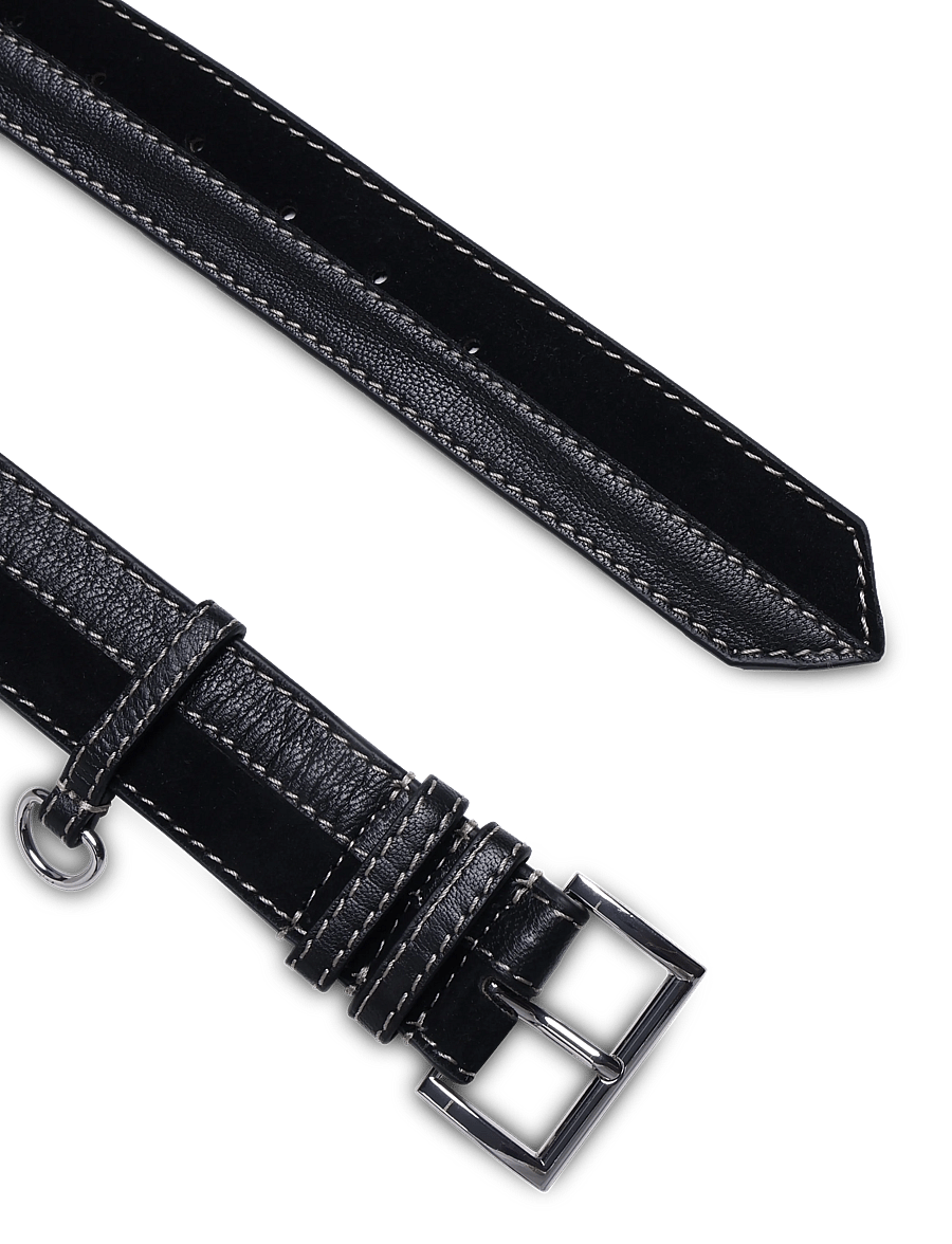 Becksöndergaard - Mixel Willia Belt - ledergürtel - black - 1