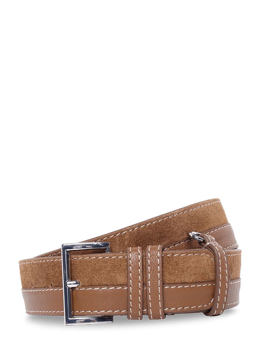 Becksöndergaard - Mixel Willia Belt - læderbælter - cognac brown - 0
