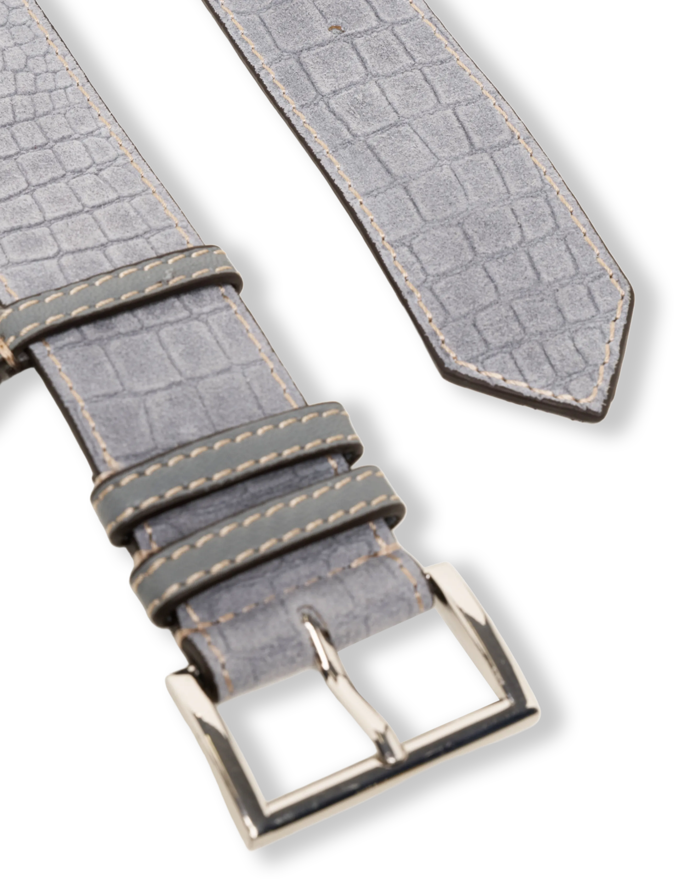 Becksöndergaard - Crosu Willia Belt - leather belts - dark gull gray - 1