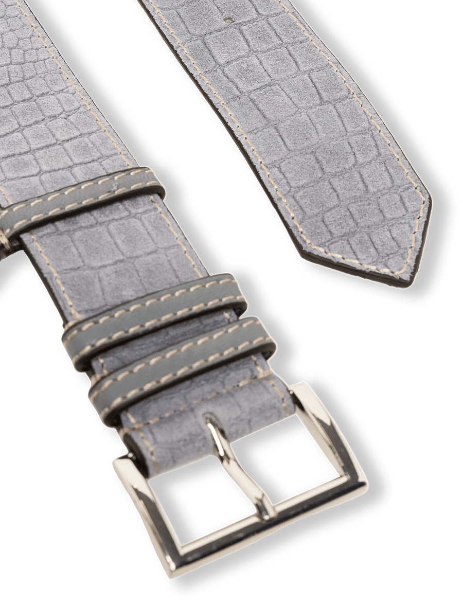 Becksöndergaard - Crosu Willia Belt - leather belts - dark gull gray - 1