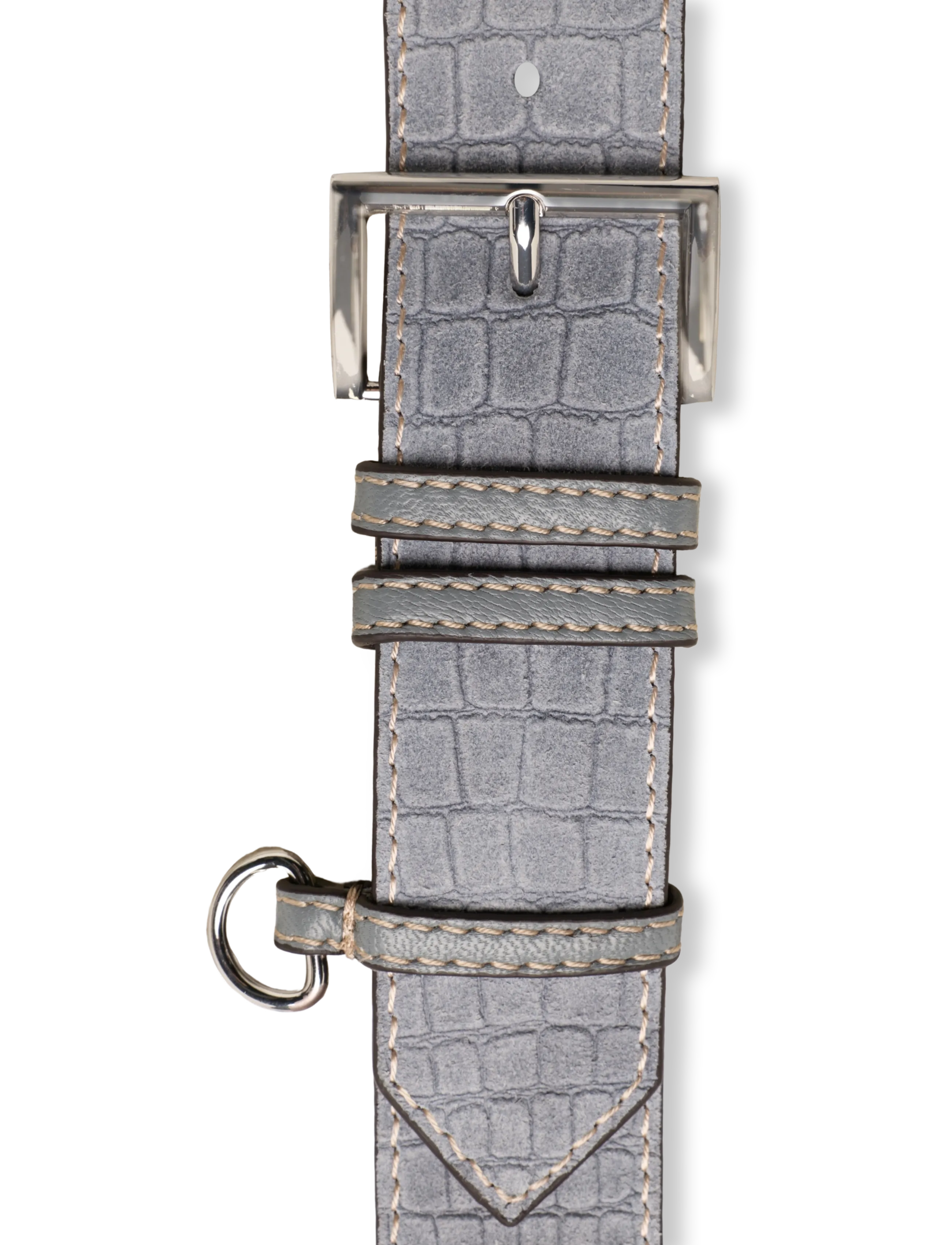 Becksöndergaard - Crosu Willia Belt - leather belts - dark gull gray - 2