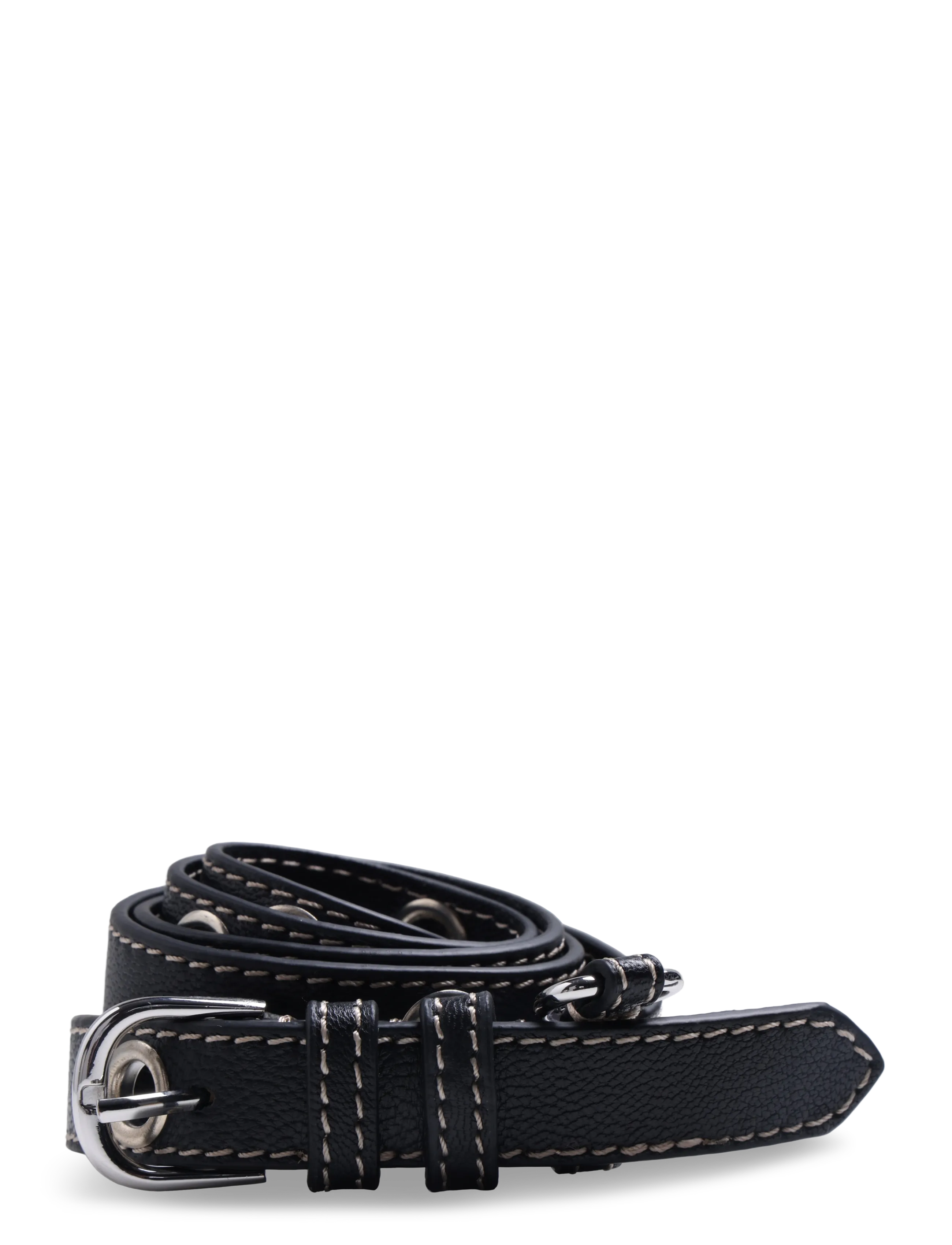 Becksöndergaard Ellura Leather Zoe Belt - Collections - BLACK / black