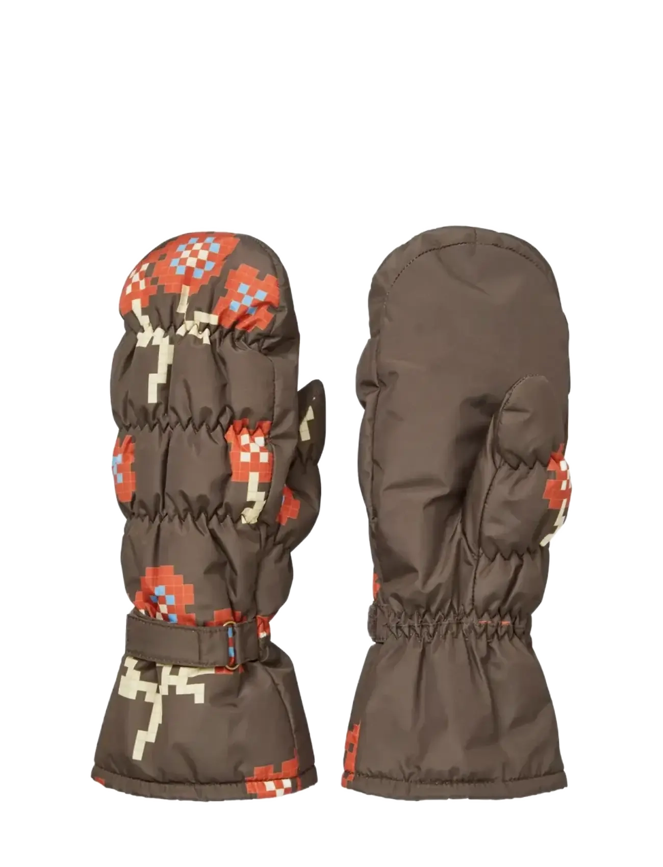 Becksöndergaard Flotile Padded Nylona Mitten - Danska märken - HOT FUDGE BROWN / brown