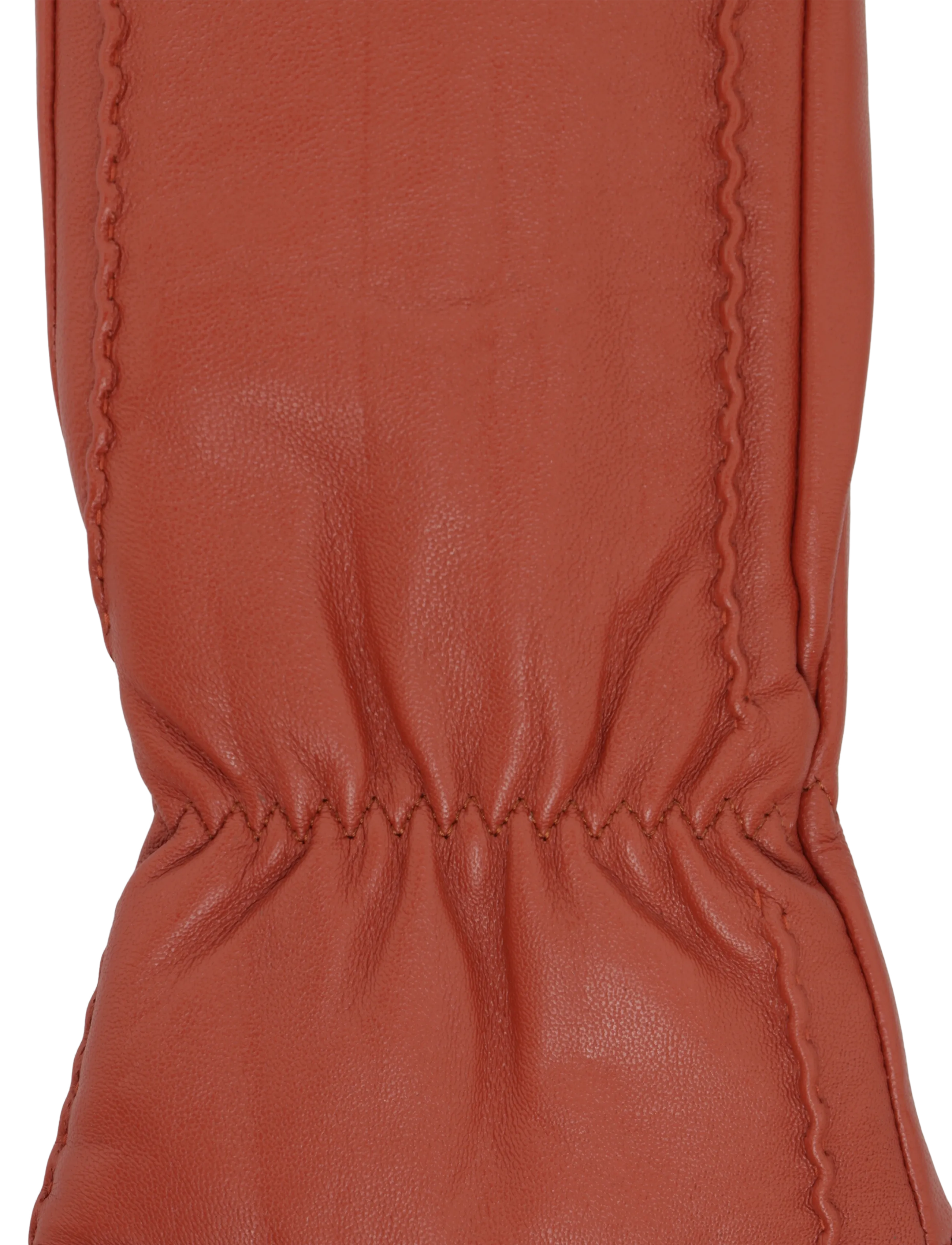 Becksöndergaard - Tack Leather Mitten - lederhandschuhe - rooibos orange - 2