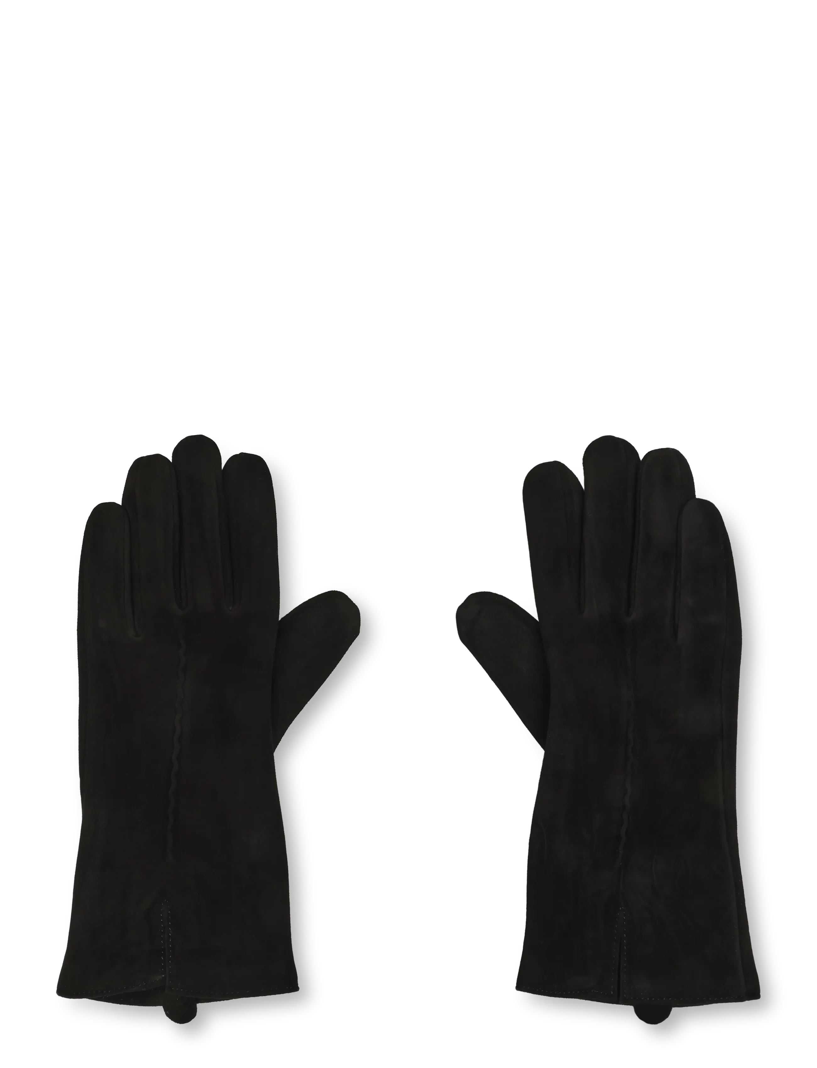 Becksöndergaard Suede Leather Glove - BECKSÖNDERGAARD - BLACK / black