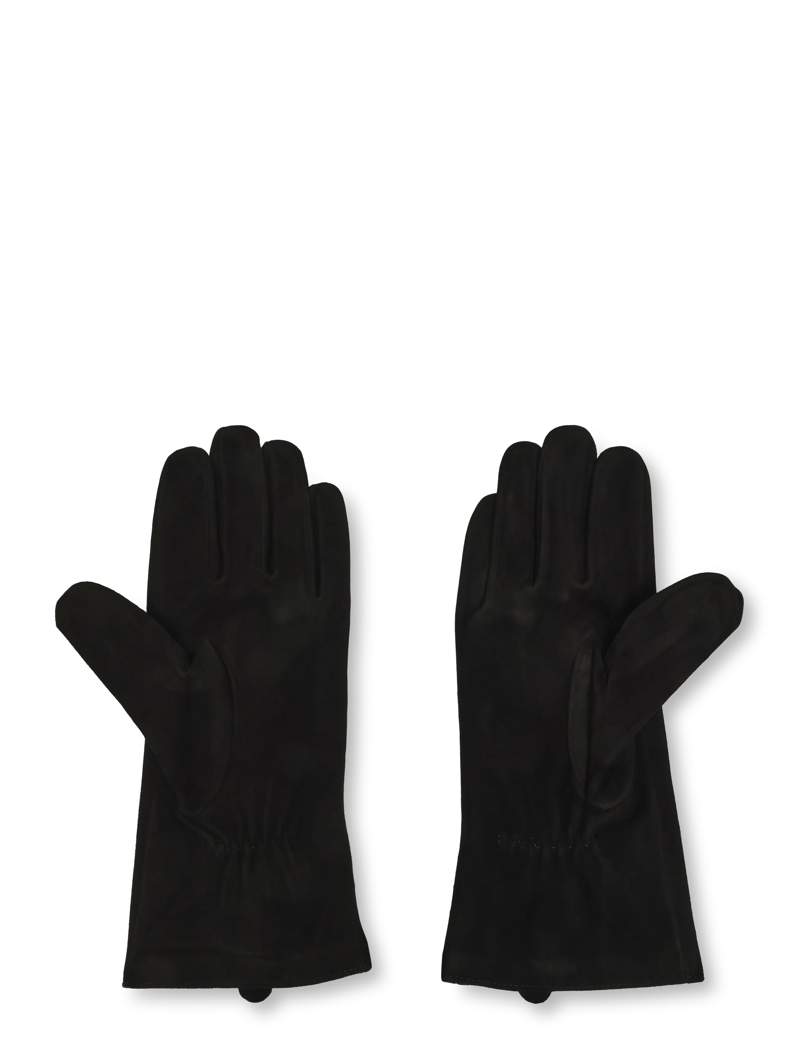 Becksöndergaard - Suede Leather Glove - lederhandschuhe - black - 1