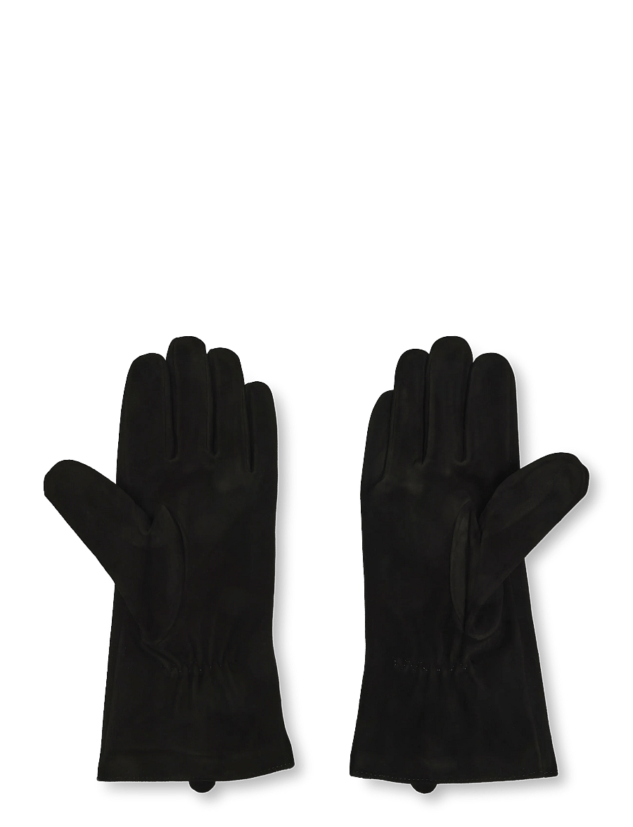Becksöndergaard - Suede Leather Glove - lederhandschuhe - black - 1