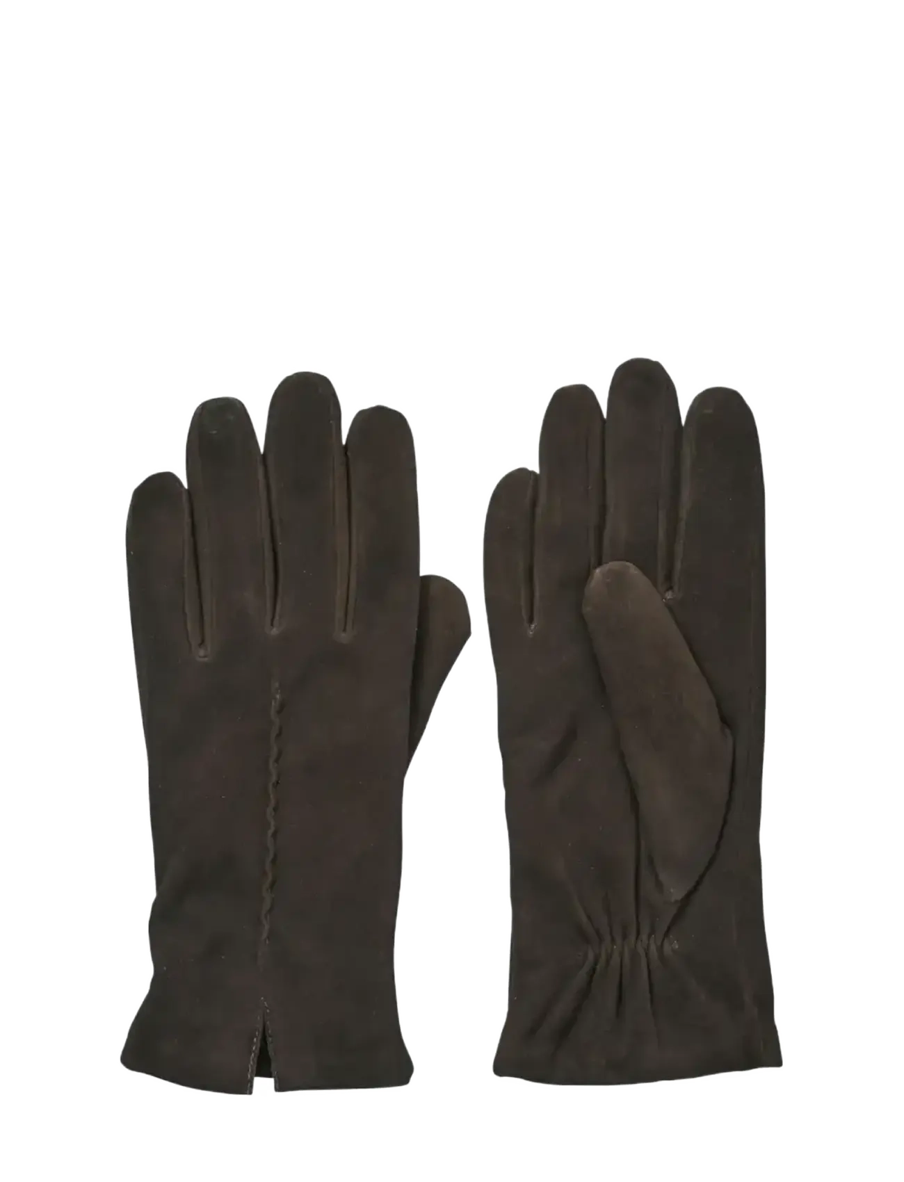 Becksöndergaard Suede Leather Glove - Danska märken - HOT FUDGE BROWN / brown