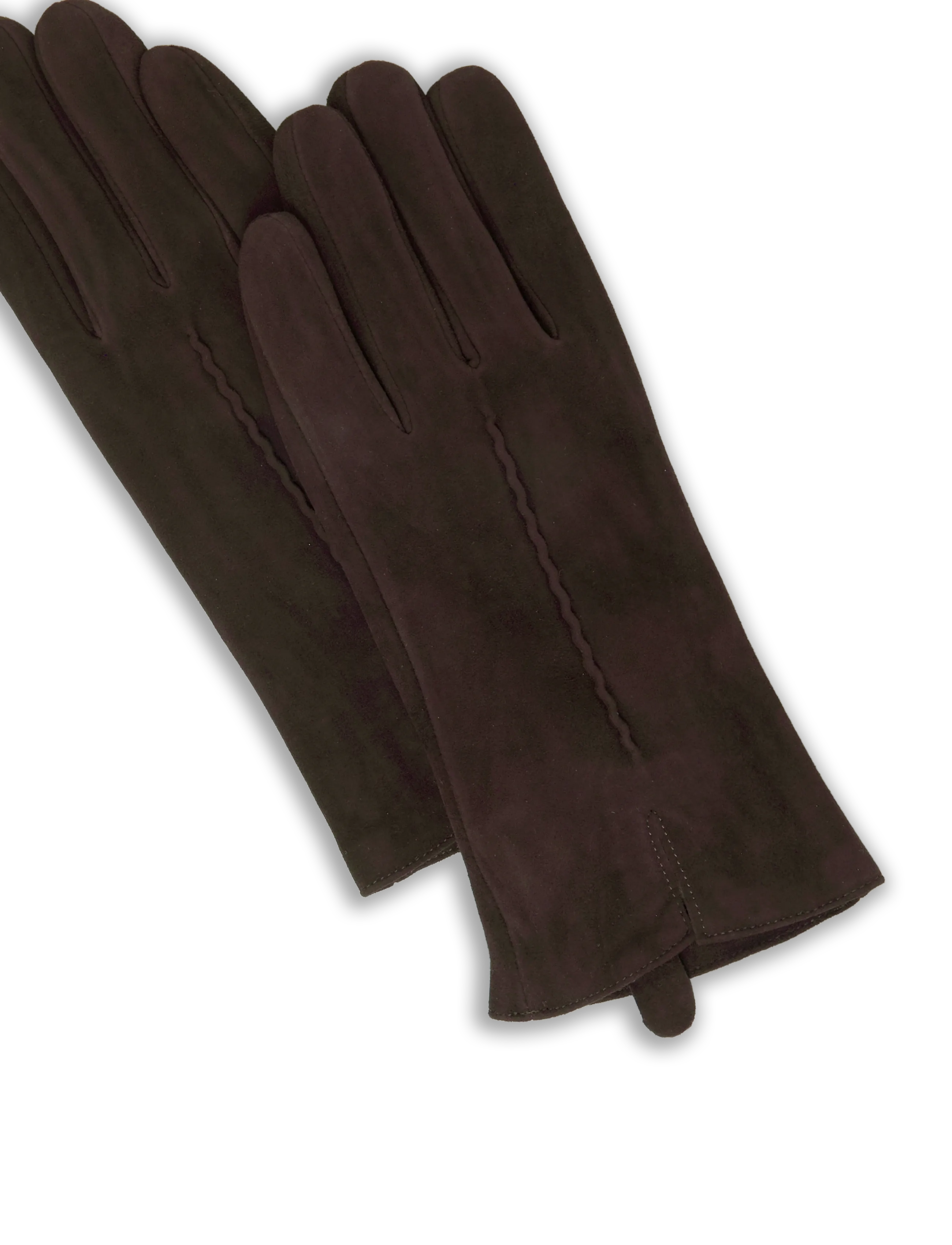 Becksöndergaard - Suede Leather Glove - leðurhanskar - hot fudge brown - 2