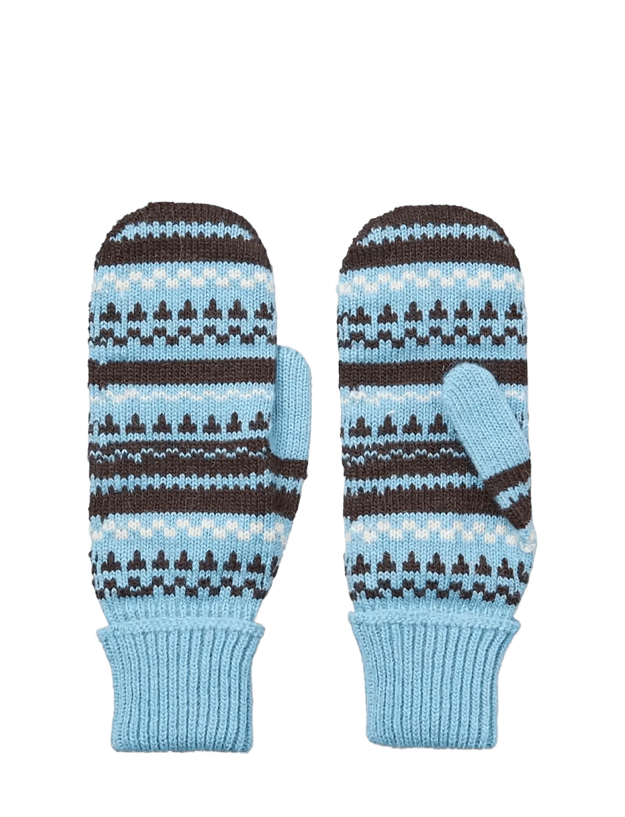 Becksöndergaard - Patternia Knit Mitten - labakindad - windward blue - 0