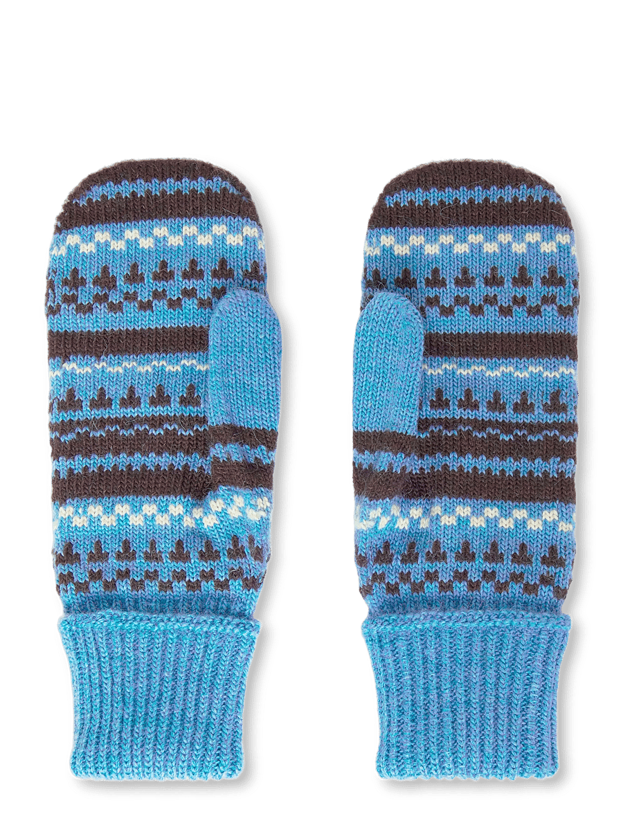 Becksöndergaard - Patternia Knit Mitten - fäustlinge - windward blue - 1