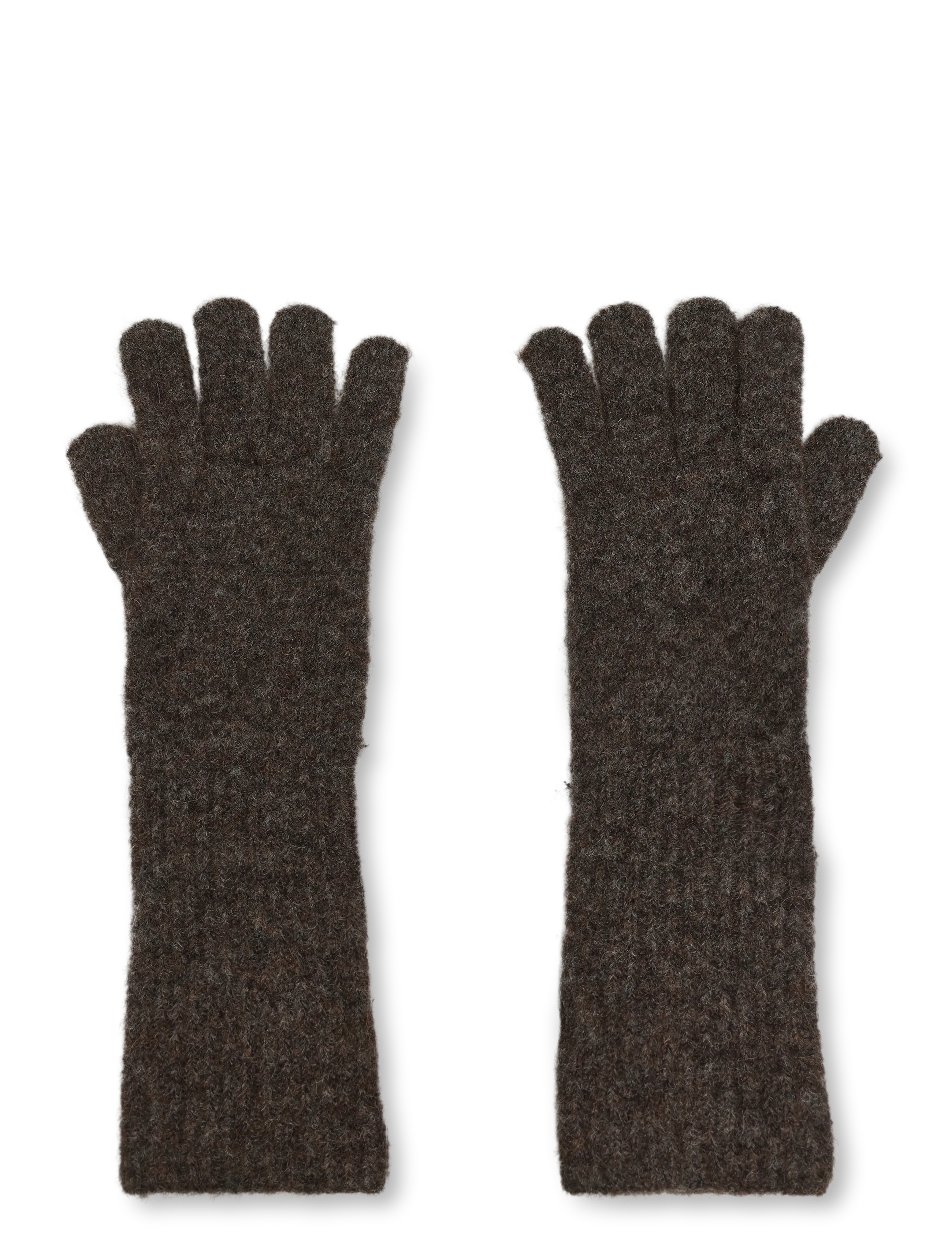 Becksöndergaard Alpaca-Wool Glove - Handschuhe - HOT FUDGE BROWN / brown
