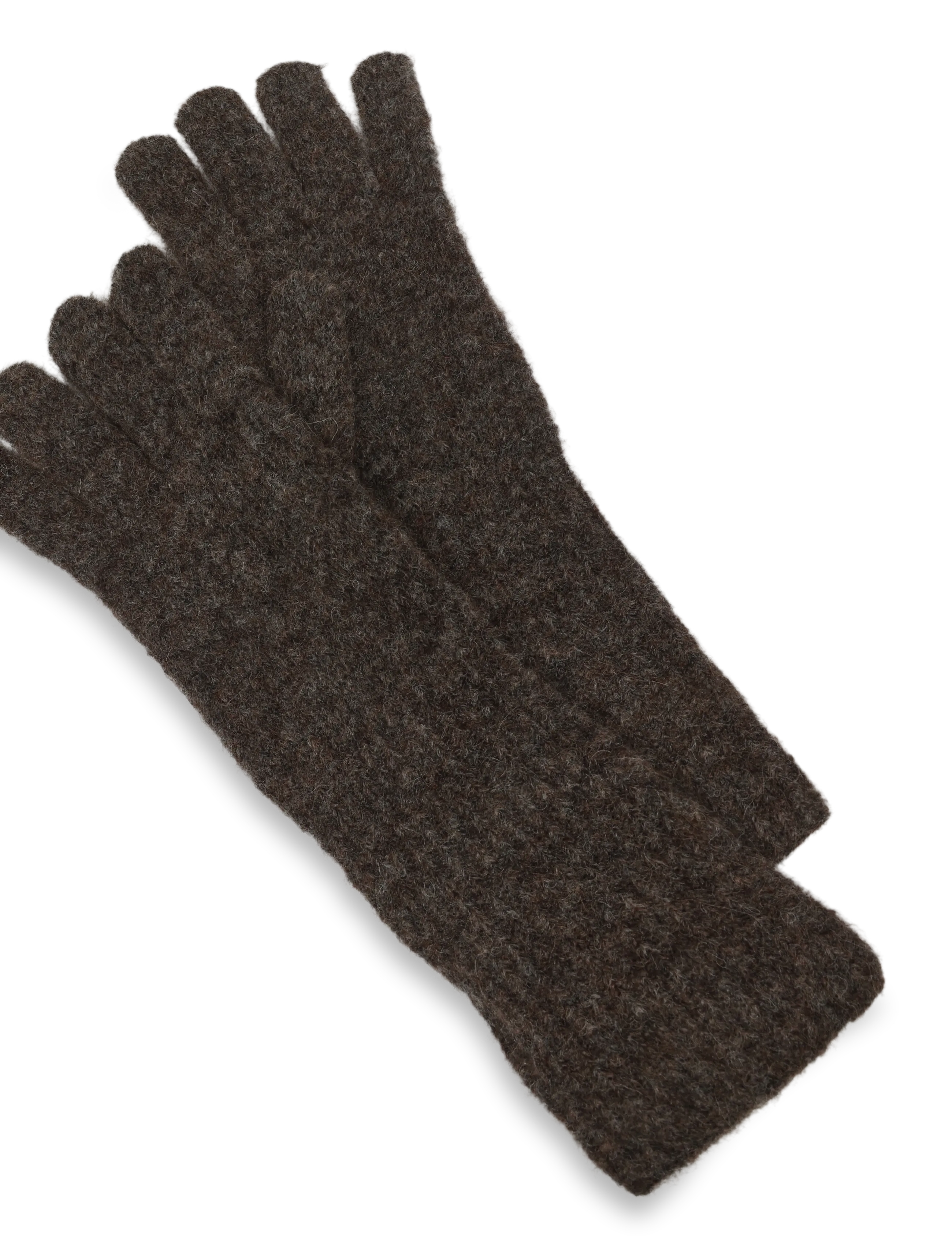 Becksöndergaard - Alpaca-Wool Glove - fingerhandschuhe - hot fudge brown - 2