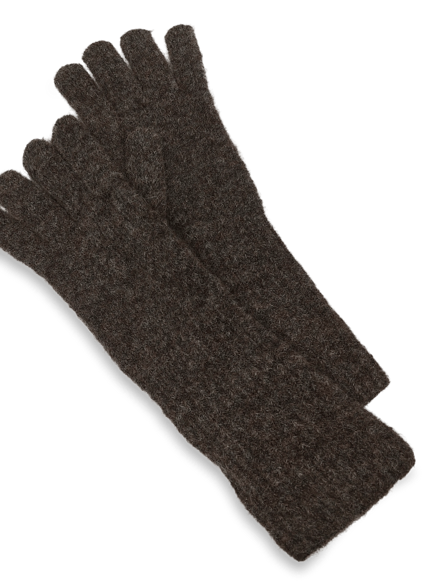 Becksöndergaard - Alpaca-Wool Glove - fingerhandschuhe - hot fudge brown - 2