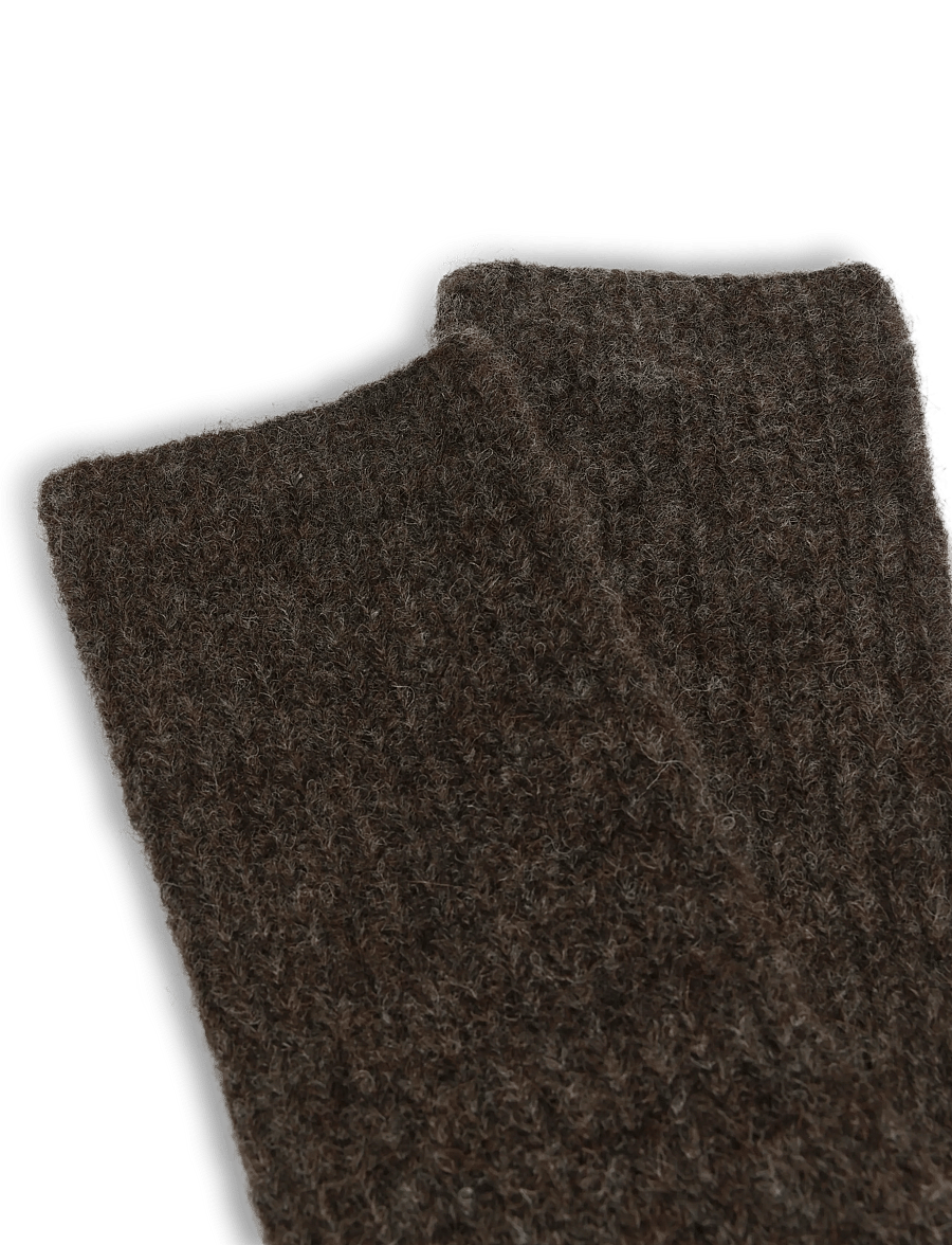 Becksöndergaard - Alpaca-Wool Glove - fingerhandschuhe - hot fudge brown - 3