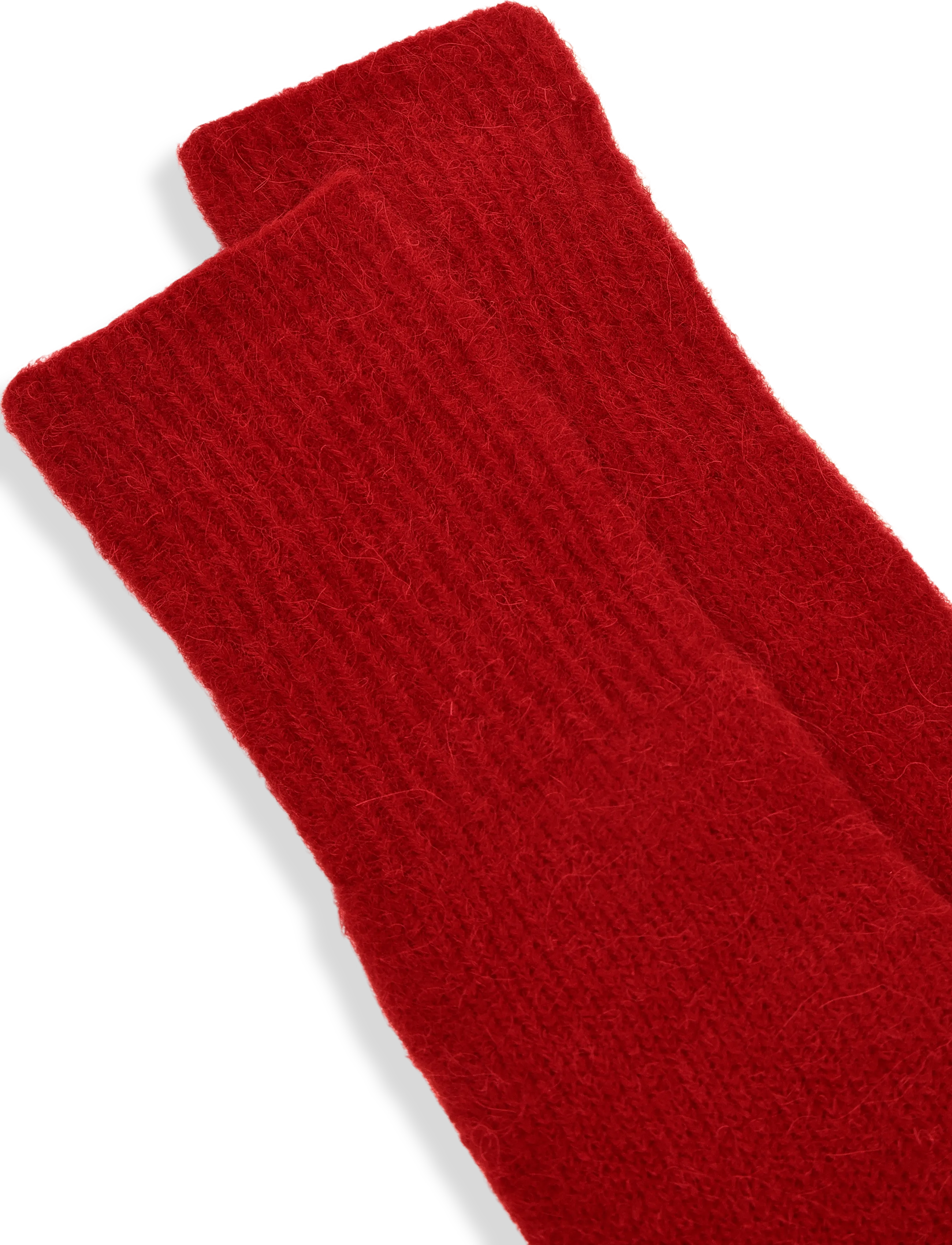 Becksöndergaard - Alpaca-Wool Glove - accessories - salsa red - 4