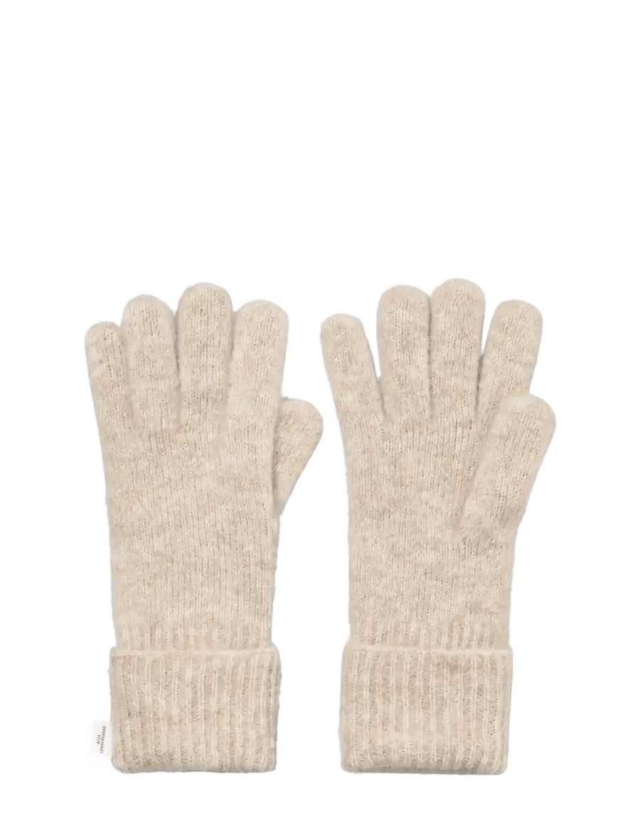 Becksöndergaard - Alpaca-Wool Glove - sõrmikud - simply taupe beige - 0