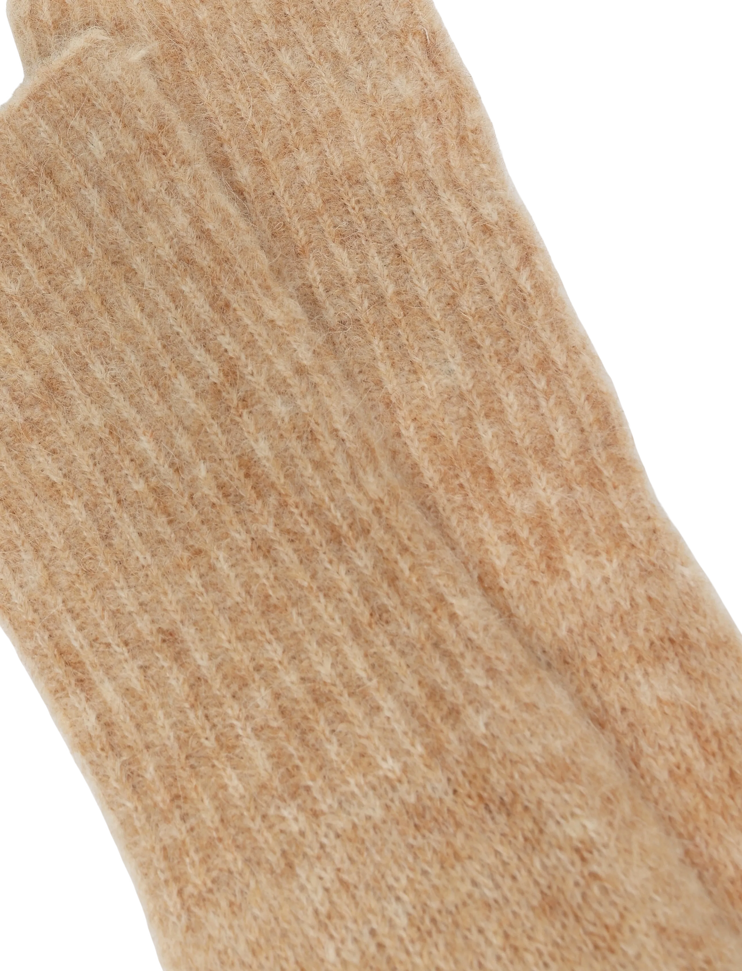 Becksöndergaard - Alpaca-Wool Glove - fingerhandschuhe - simply taupe beige - 3