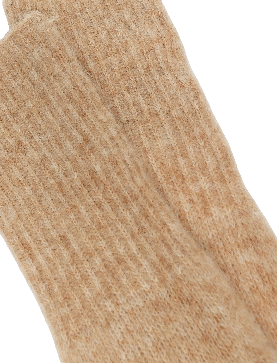 Becksöndergaard - Alpaca-Wool Glove - fingerhandschuhe - simply taupe beige - 3